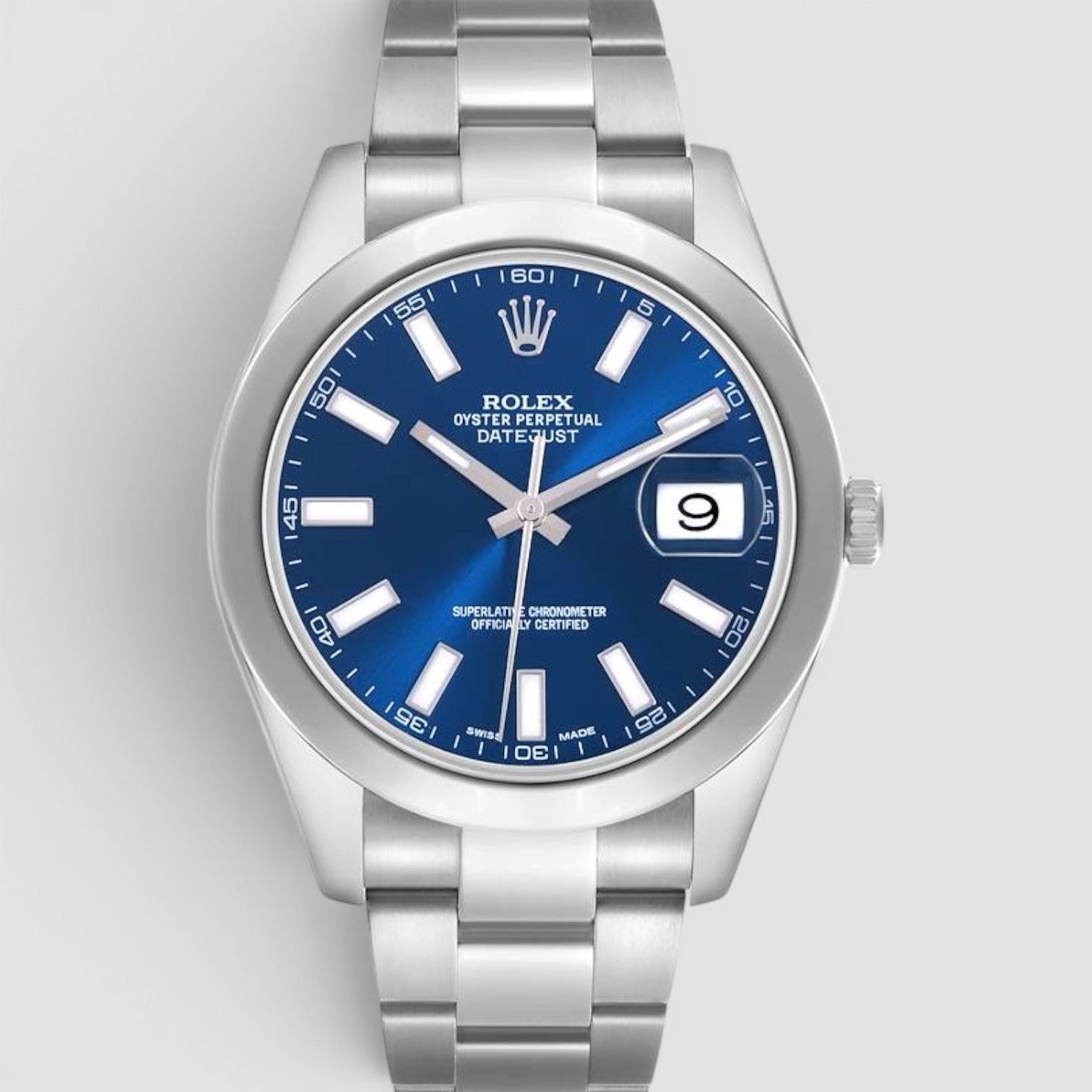 Datejust II - Blue index Dial