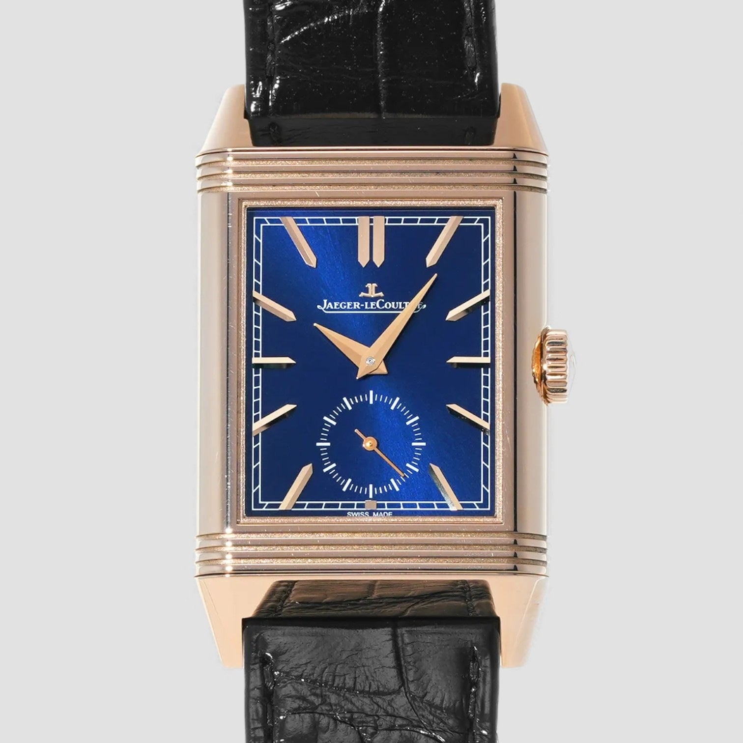 Reverso Tribute Duoface Small Seconds Pink Gold