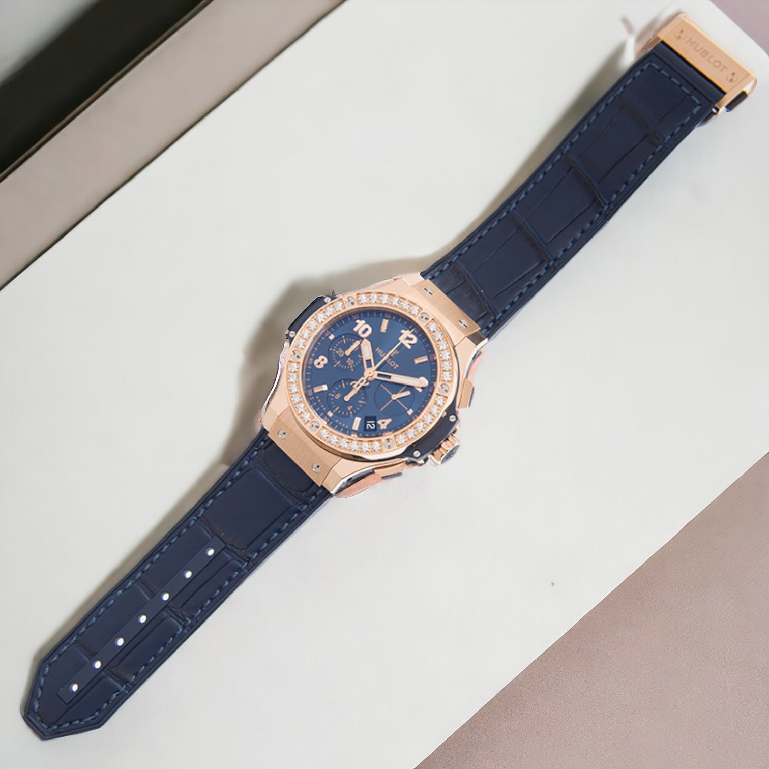 Big Bang Gold Blue Diamonds