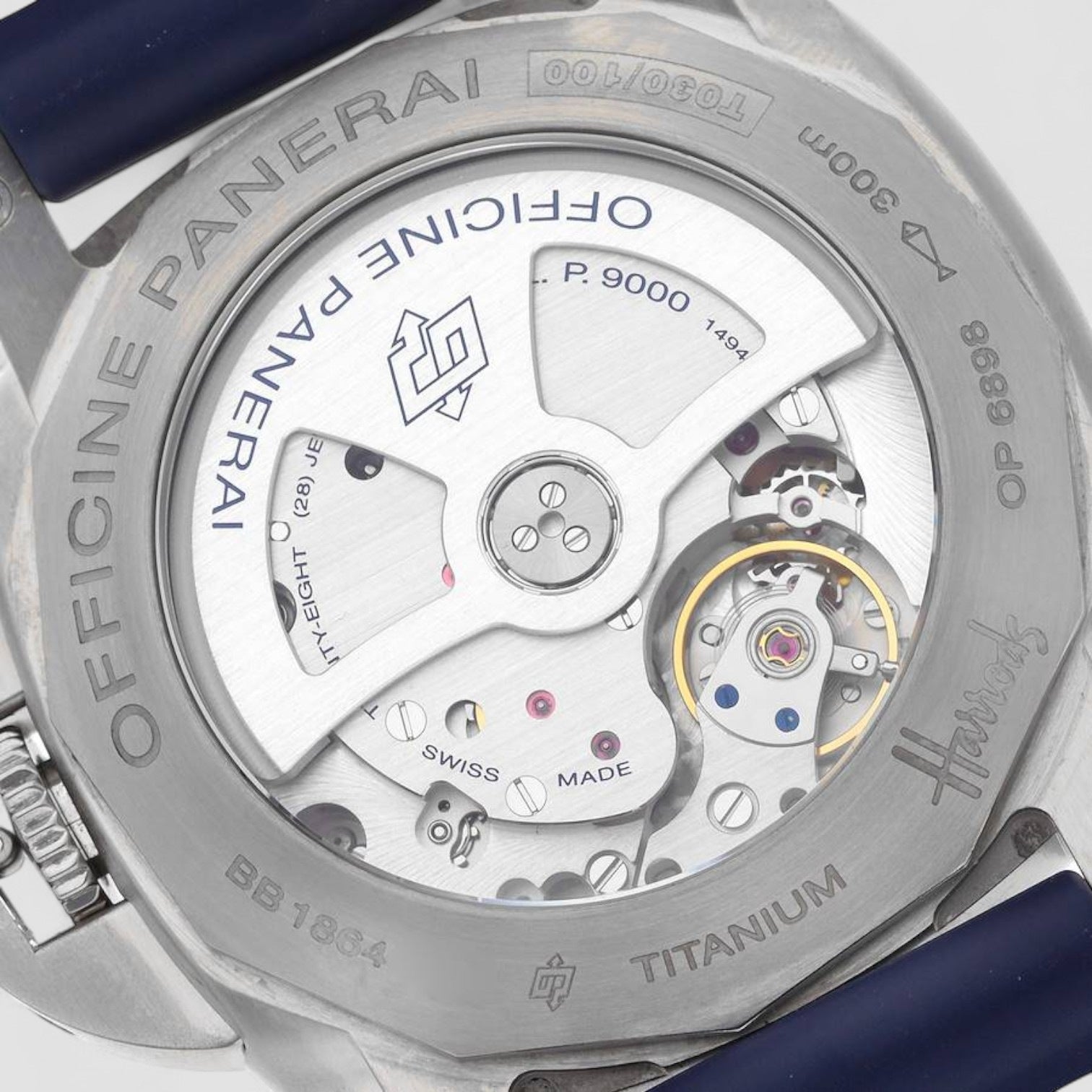 Luminor 1950 Titanium Harrods Limited Edition Mens Watch