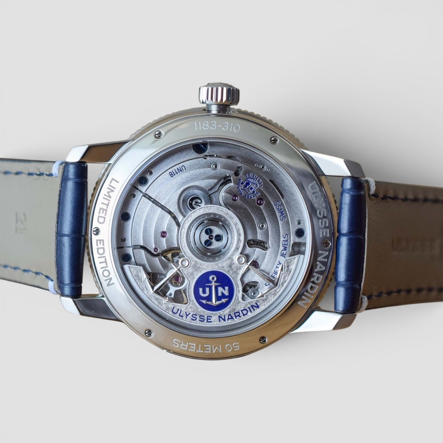 Marine Chronometer Torpilleur 42mm Mens Watch