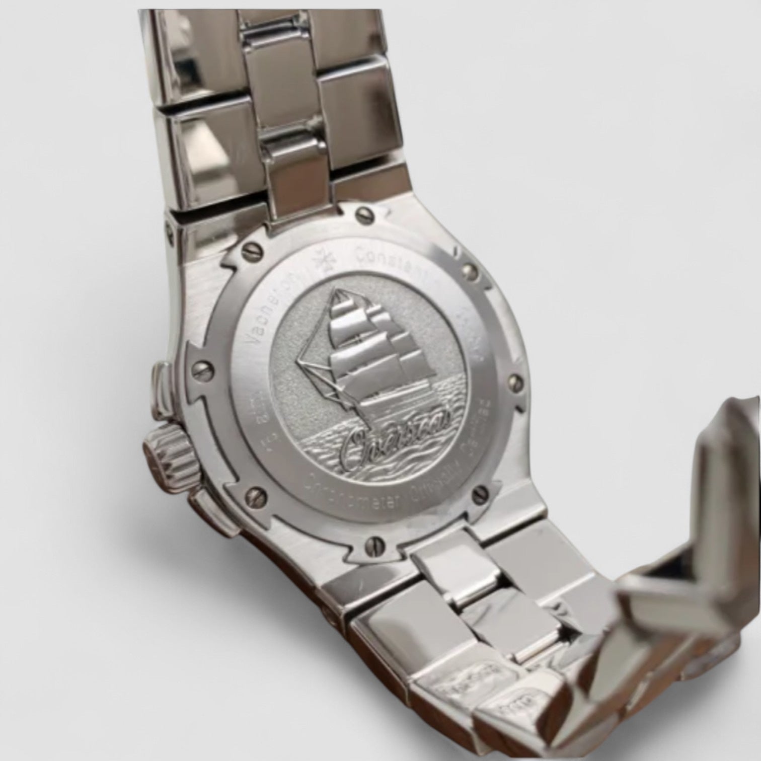 Overseas Automatic Black Dial Men's Watch