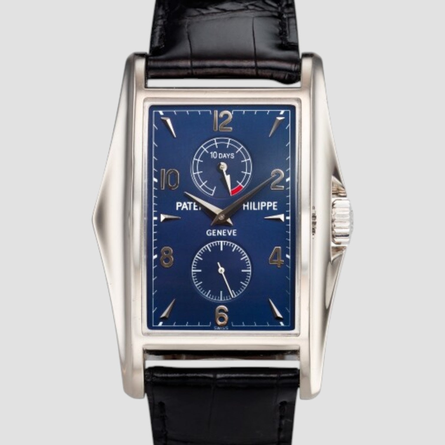 Gondolo 10-Day Power Reserve 18K White Gold Blue Dial