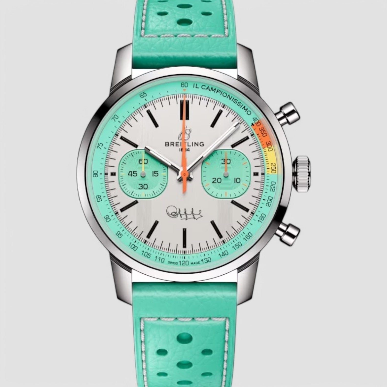 Fausto Coppi Chronograph Automatik Edelstahl 41mm
