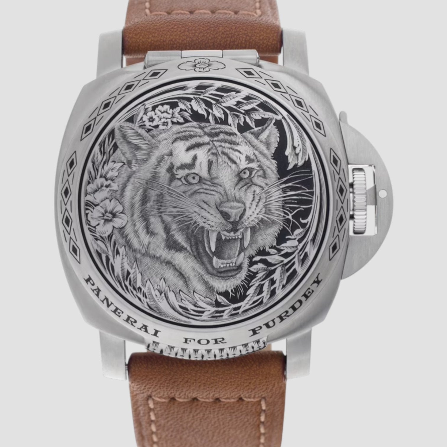Luminor Sealand Purdey Tiger Stainless Steel 44mm
