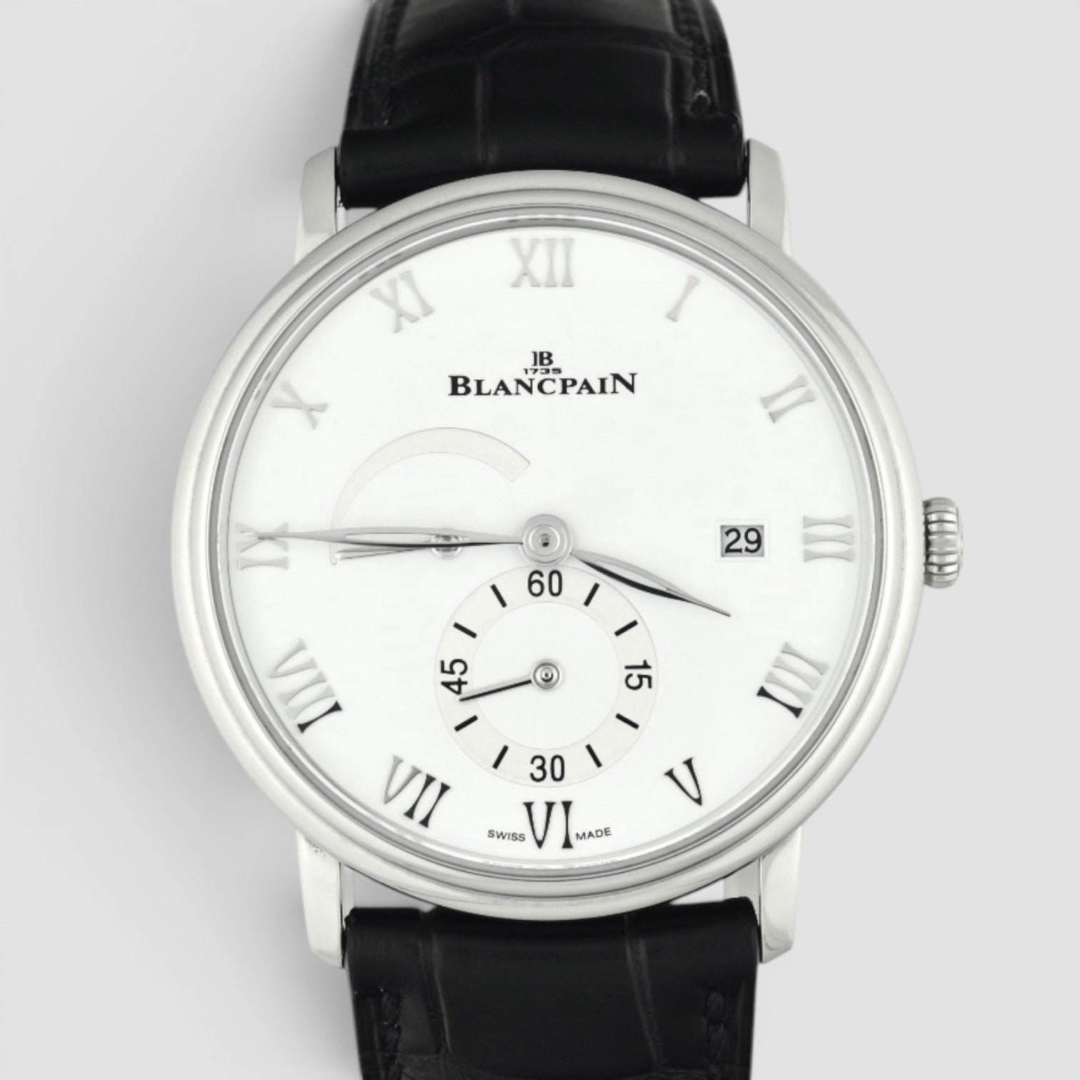 Villeret Ultra-Slim 40mm Steel White Dial