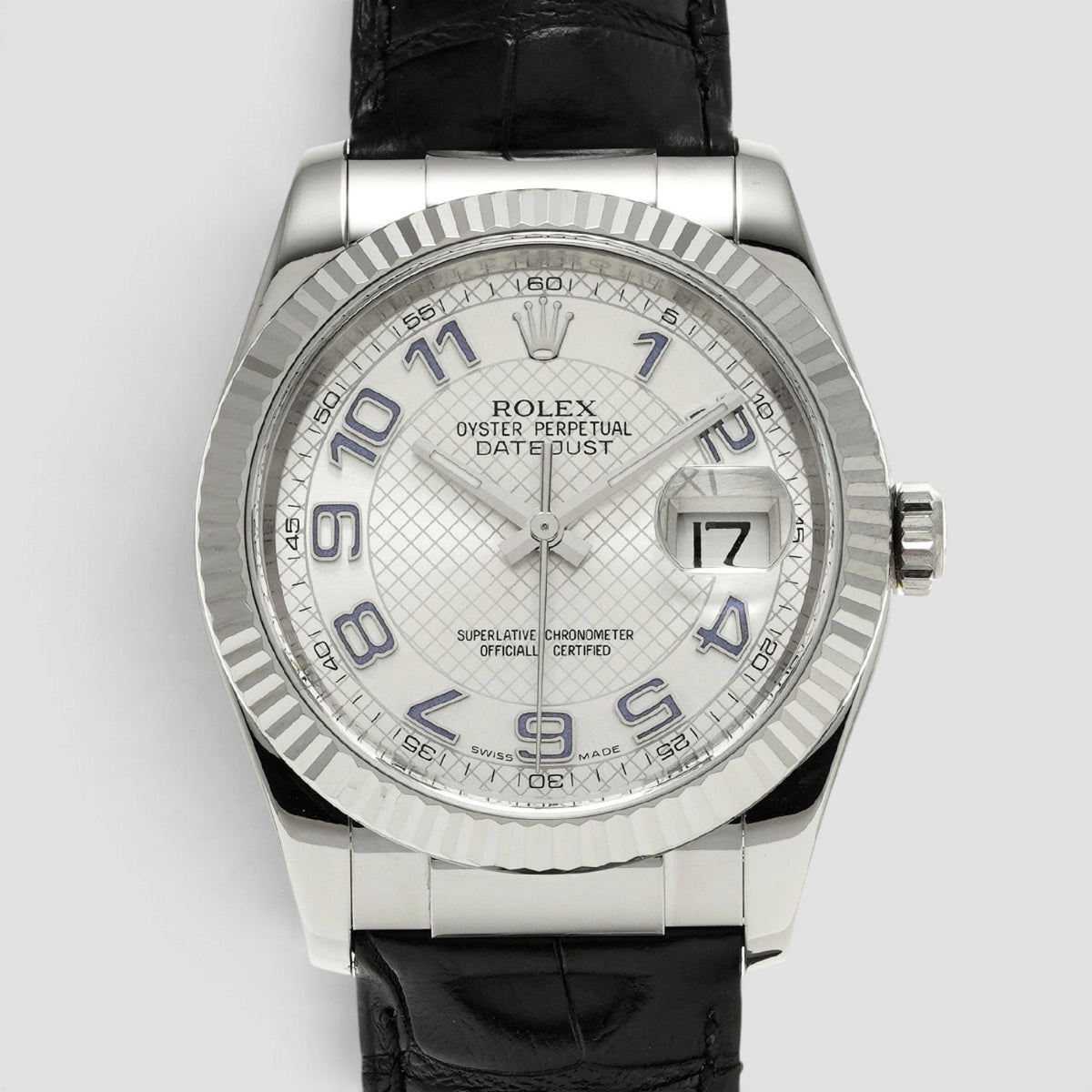 Datejust 36 Lavender Concentric Dial White Gold