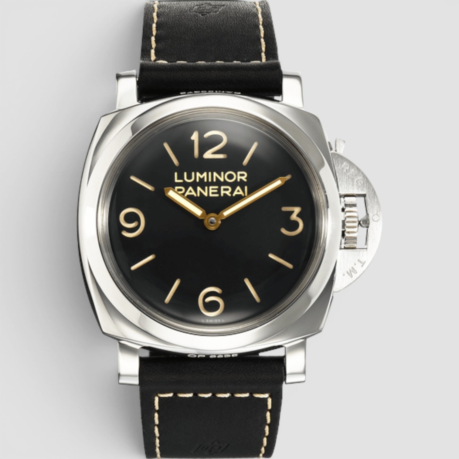 Luminor 1950 3 Days 47mm Steel Black Dial