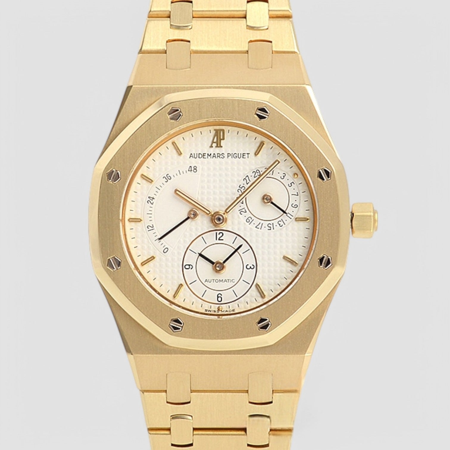 Royal Oak Dual Time 18K Yellow Gold Champagne Dial 36MM