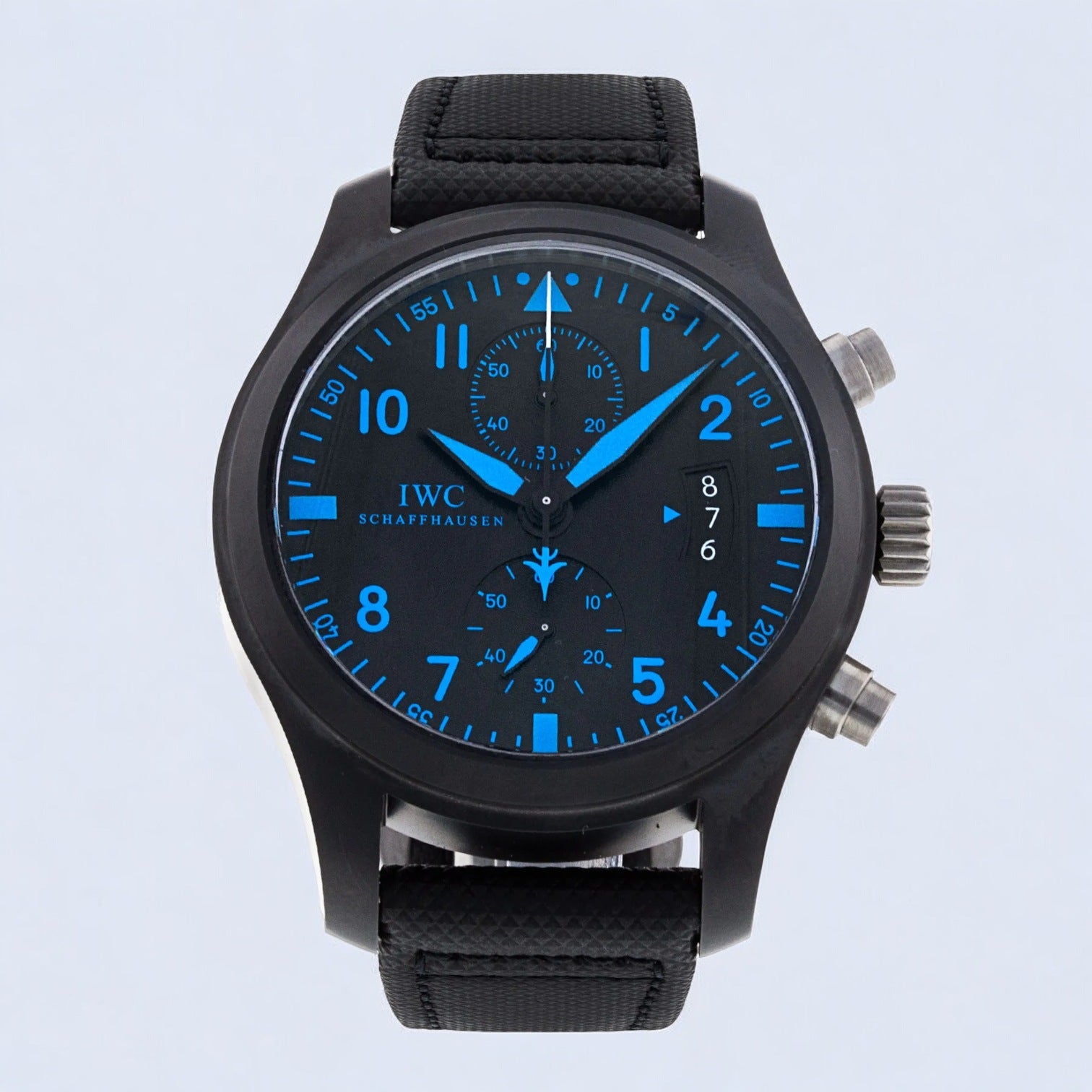 Pilot Chronograph Top Gun BOUTIQUE LIMITED EDITION AUTOMATIC CHRONOGRAPH 46MM BLUE INDEX W