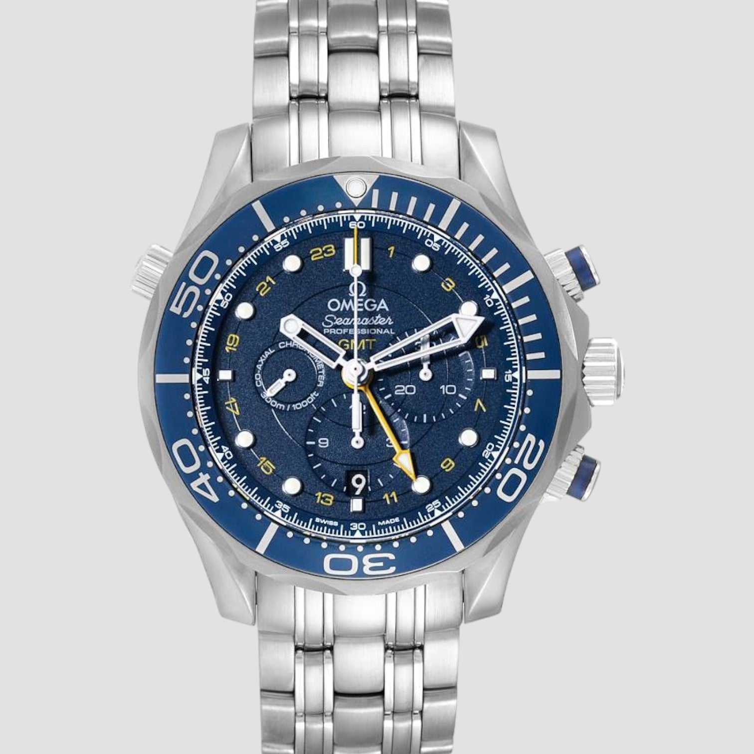 Seamaster 300 GMT Steel Mens Watch