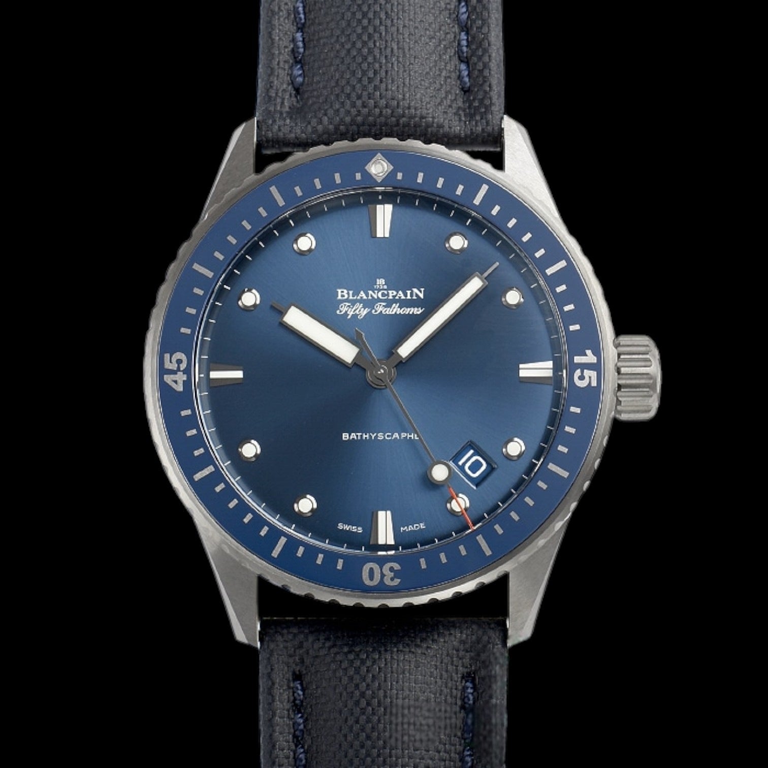 Fifty Fathoms Bathyscaphe Ceramic Blue