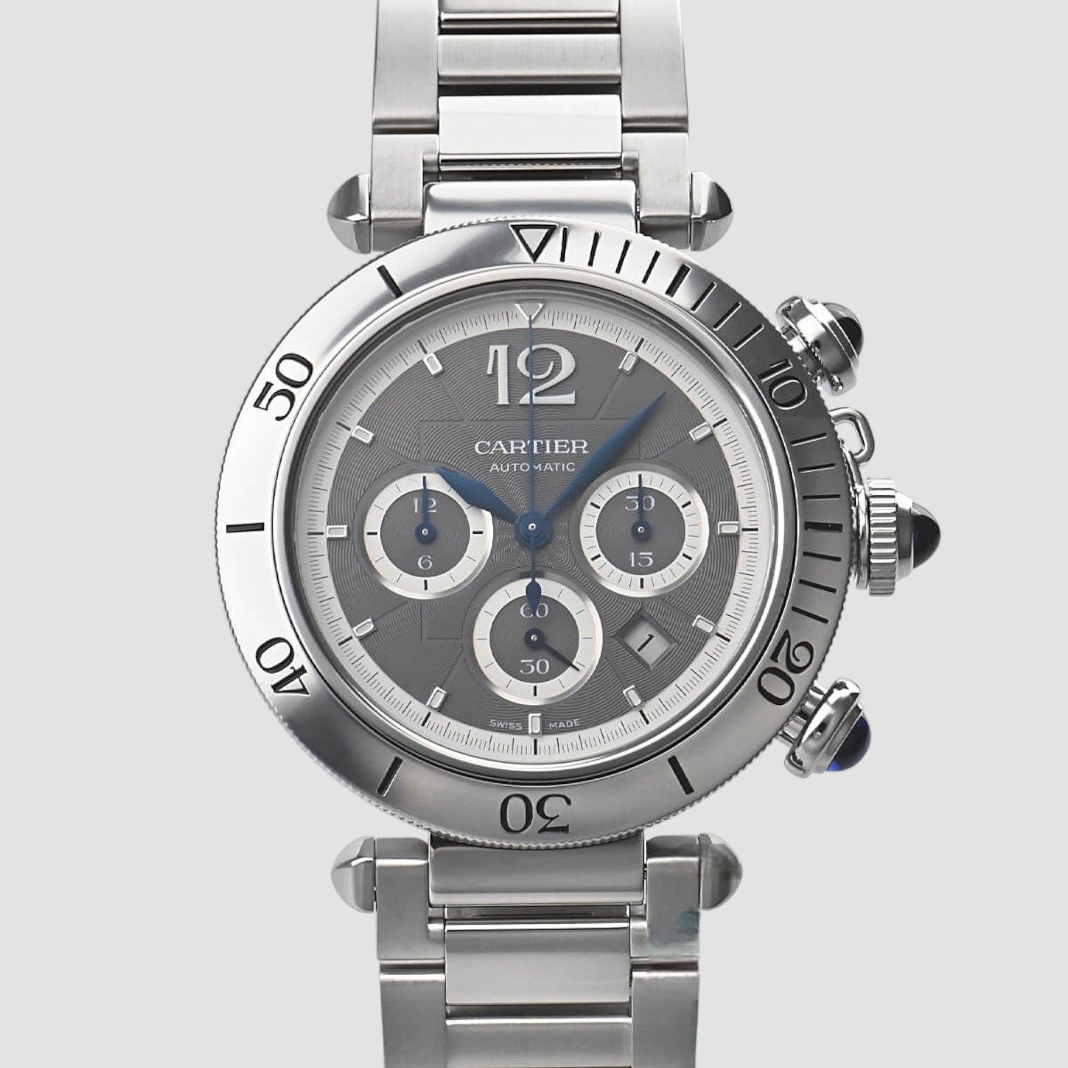 Pasha Chronograph Stainless