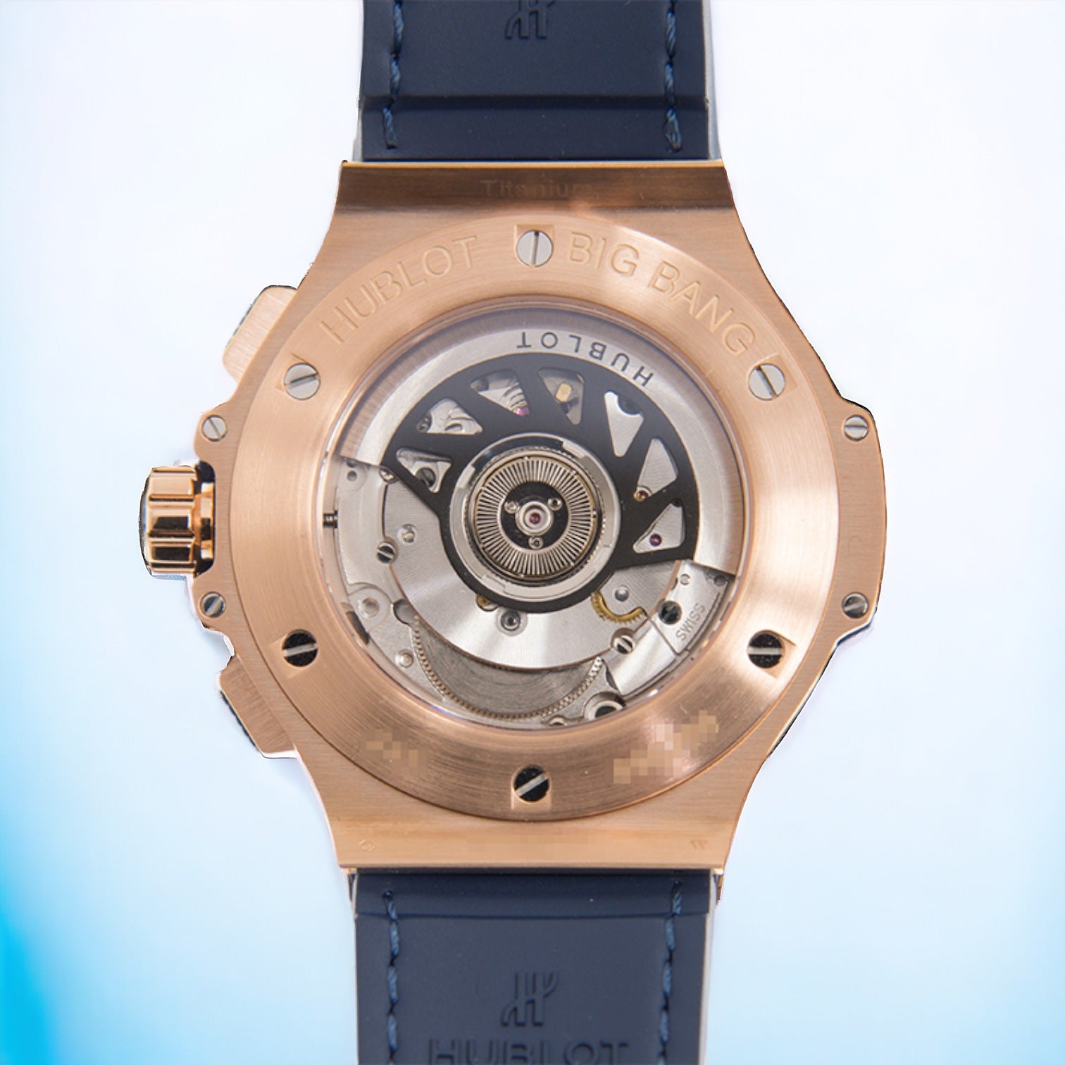 Big Bang Gold Blue Diamonds