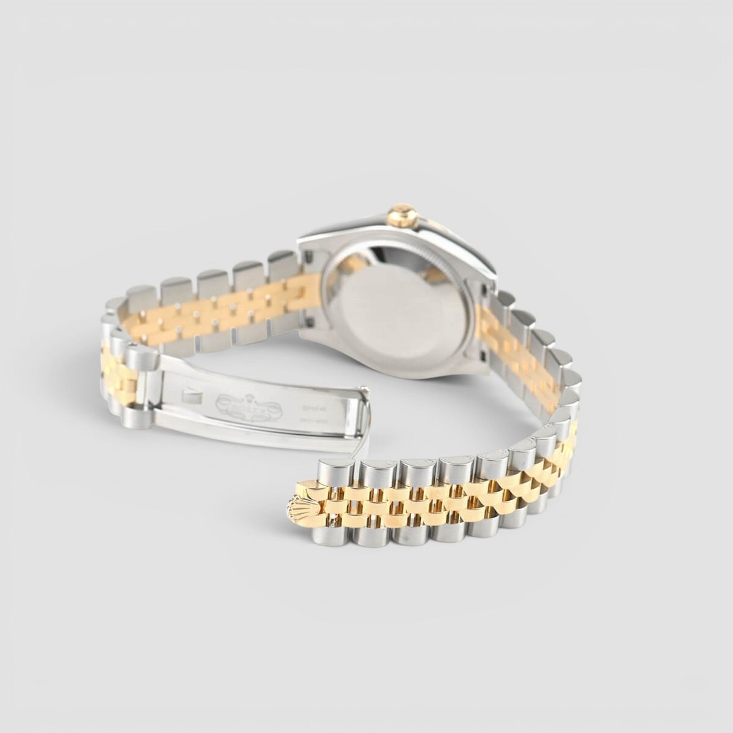 Lady-Datejust 31mm Steel & Yellow Gold White Dial