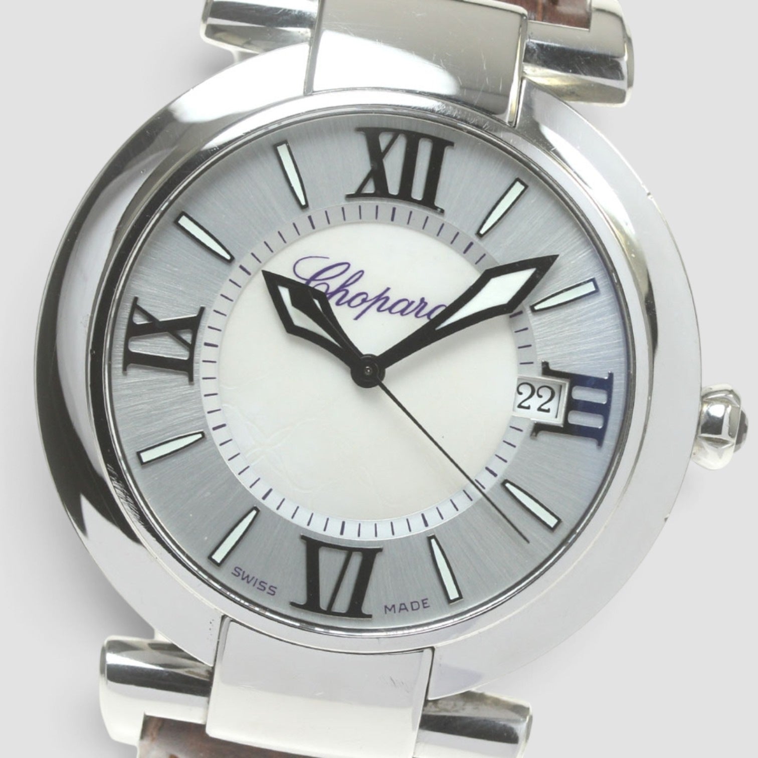 Imperiale 40mm Stainless Steel Silver Dial