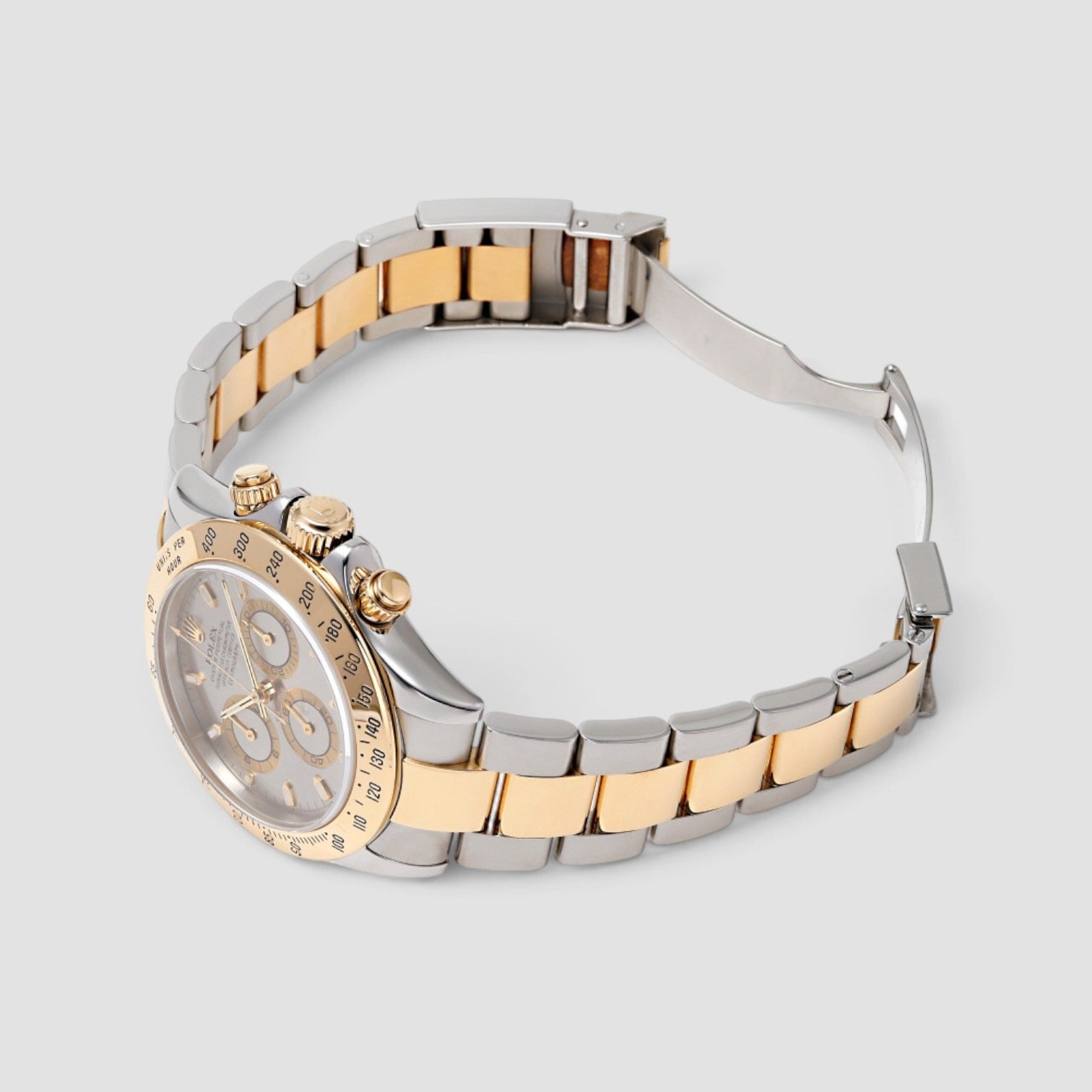 Cosmograph Daytona 40mm Oystersteel & 18K Yellow Gold Grey Dial