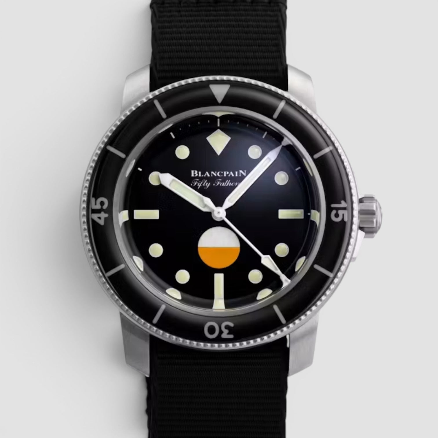 Fifty Fathoms MIL-SPEC Limited Edition 40.3mm Steel Black Dial