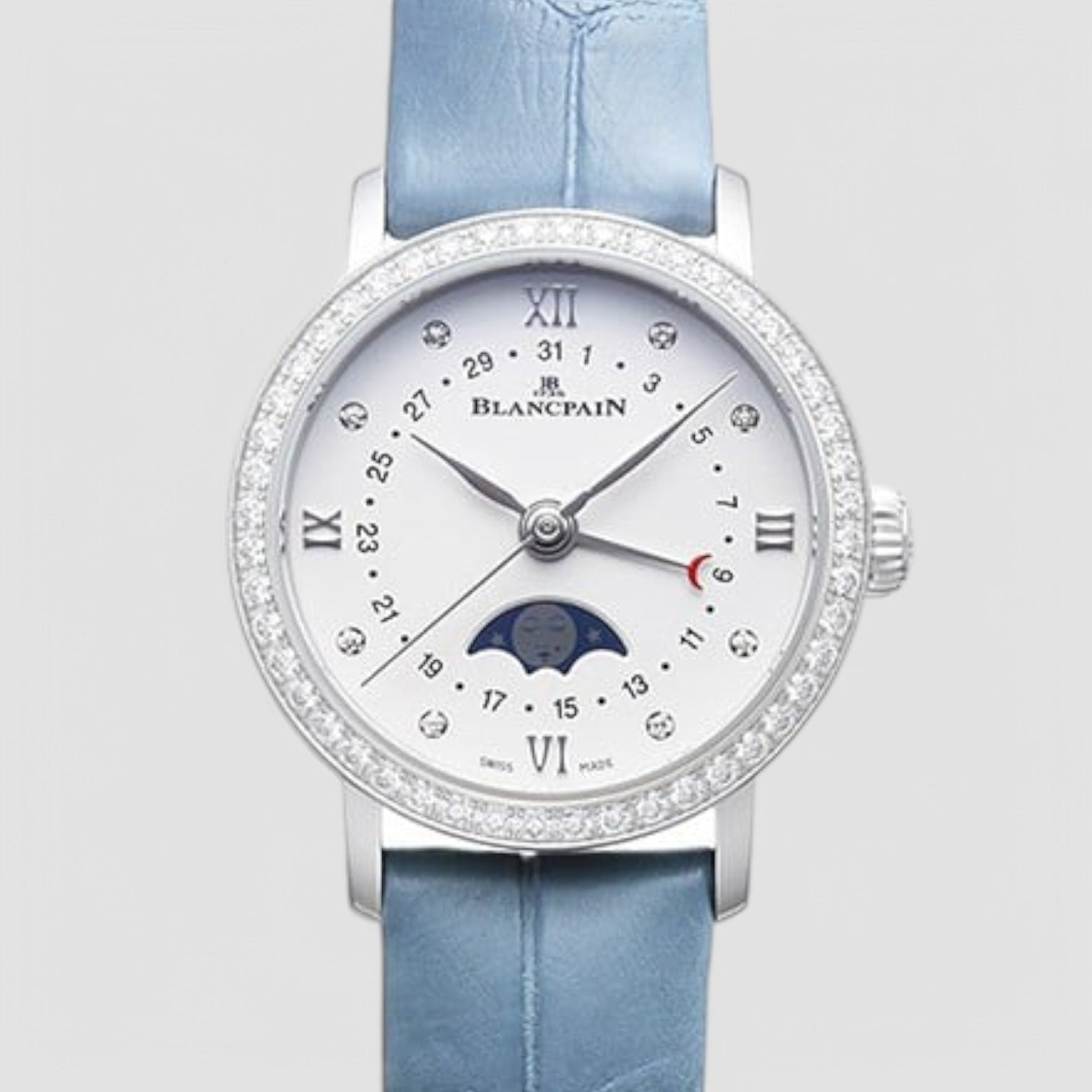 Villeret Quantieme Phases de Lune 29.2mm Ladies Watch