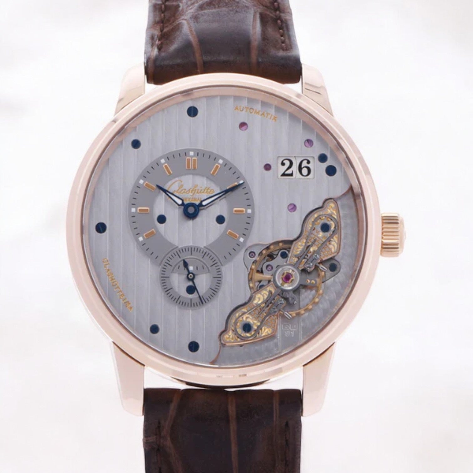 PanoMaticInverse Red Gold 42 mm