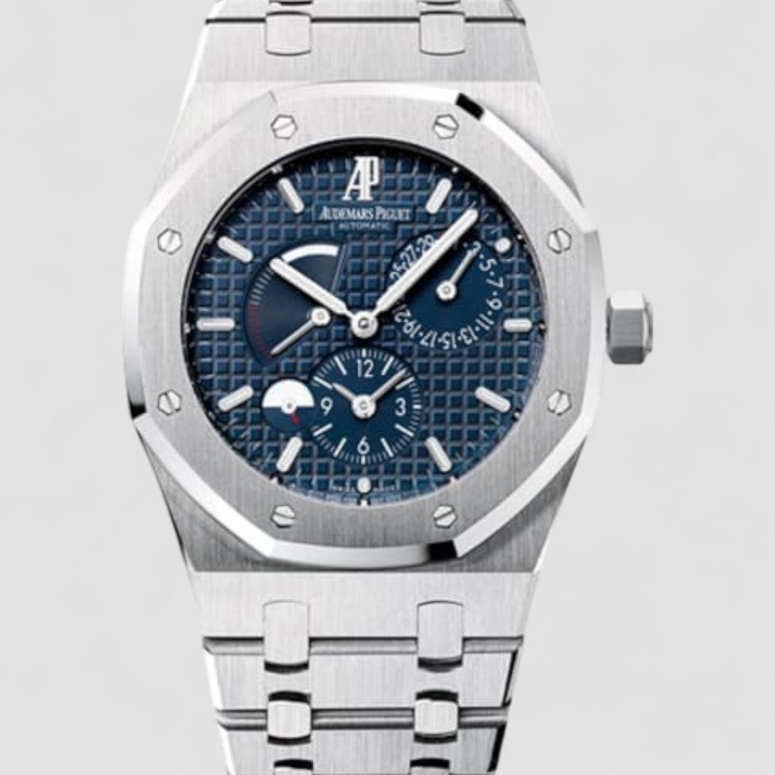 Royal Oak Dual Time SS Blue Dial