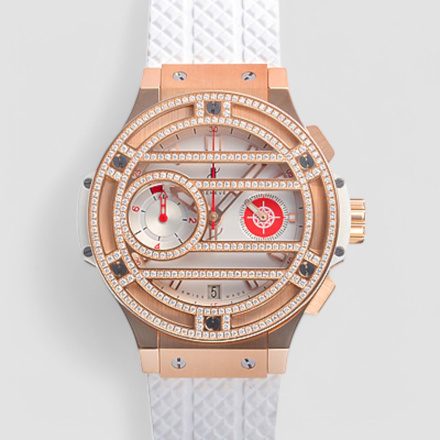Big Bang Costa Smeralda Chronograph White Dial