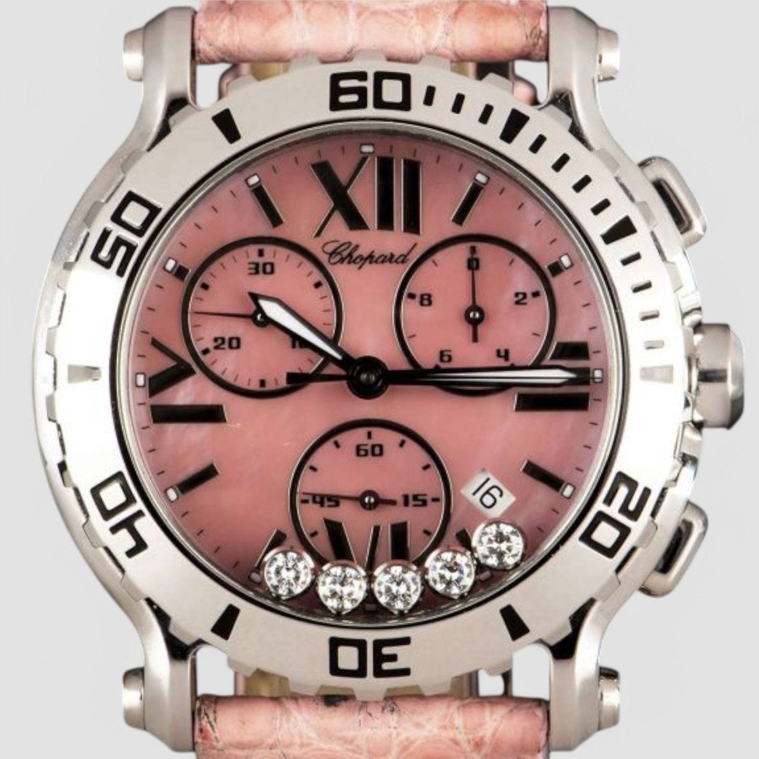 Happy Sport Chronograph Quartz 42mm Ladies Watch
