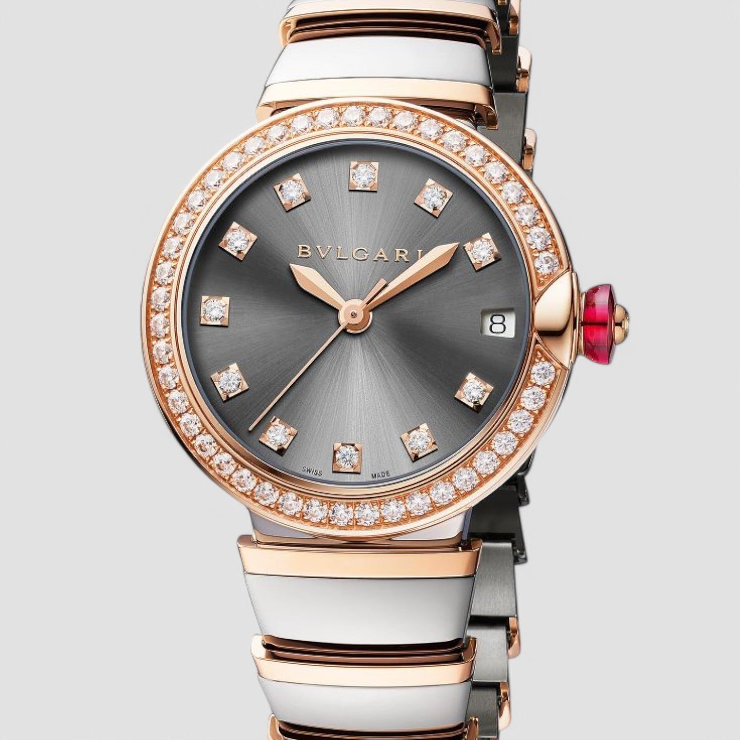 Lvcea Steel & Pink Gold Automatic 33mm