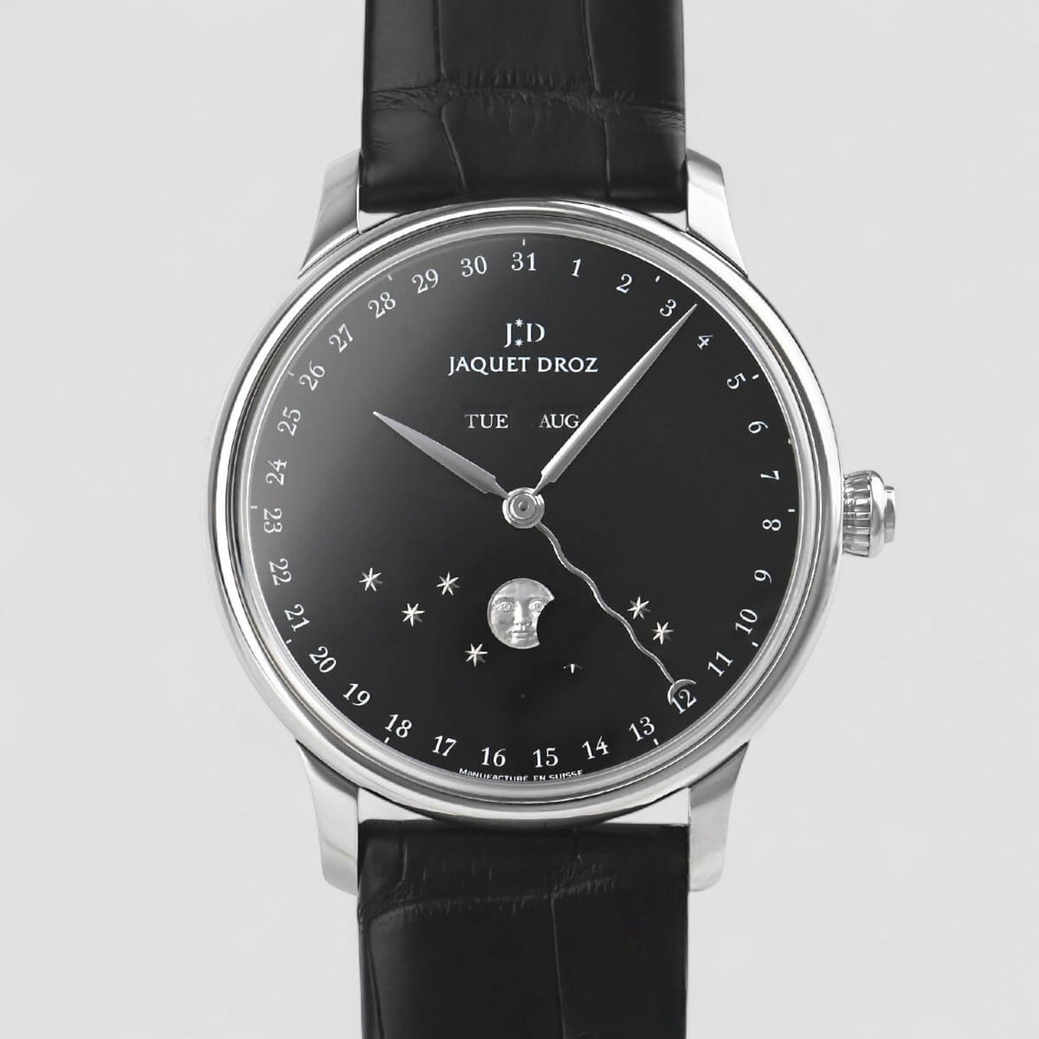 Jaquet-Droz Astrale Eclipse Black Dial SS J012630270