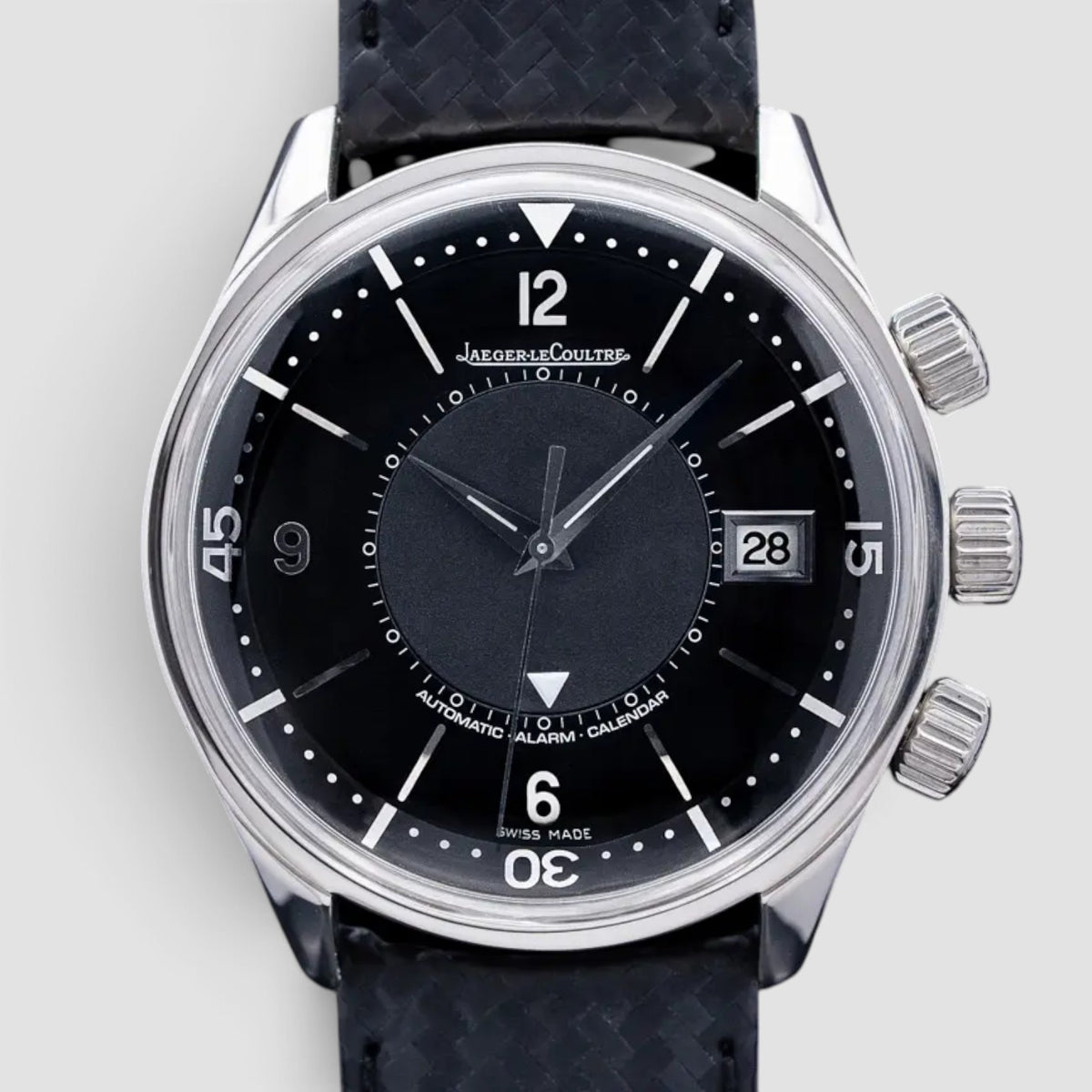 Polaris Memovox Tribute to Polaris 42mm Platinum Black Dial