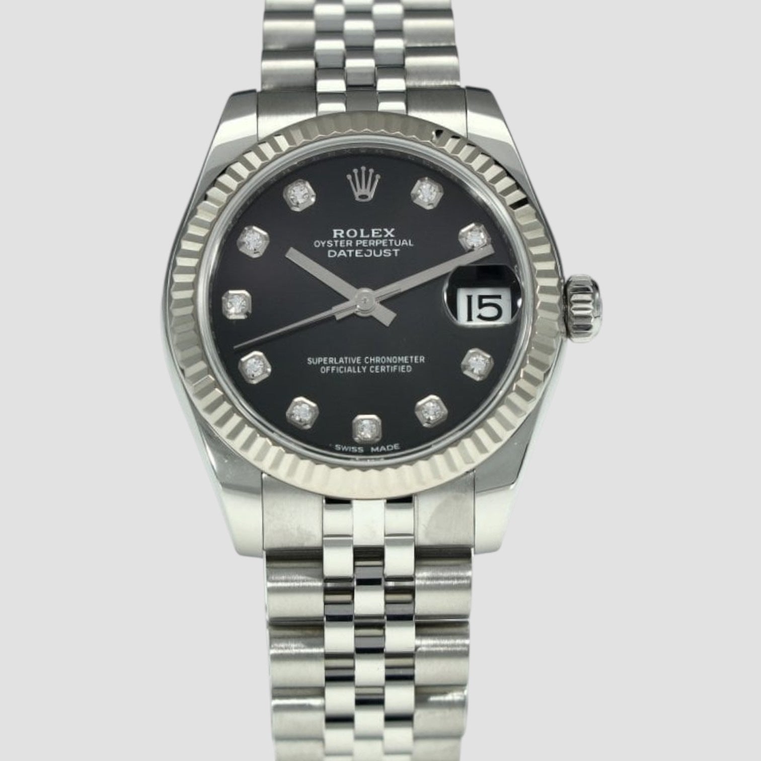 Datejust 31 Black Diamond Dial