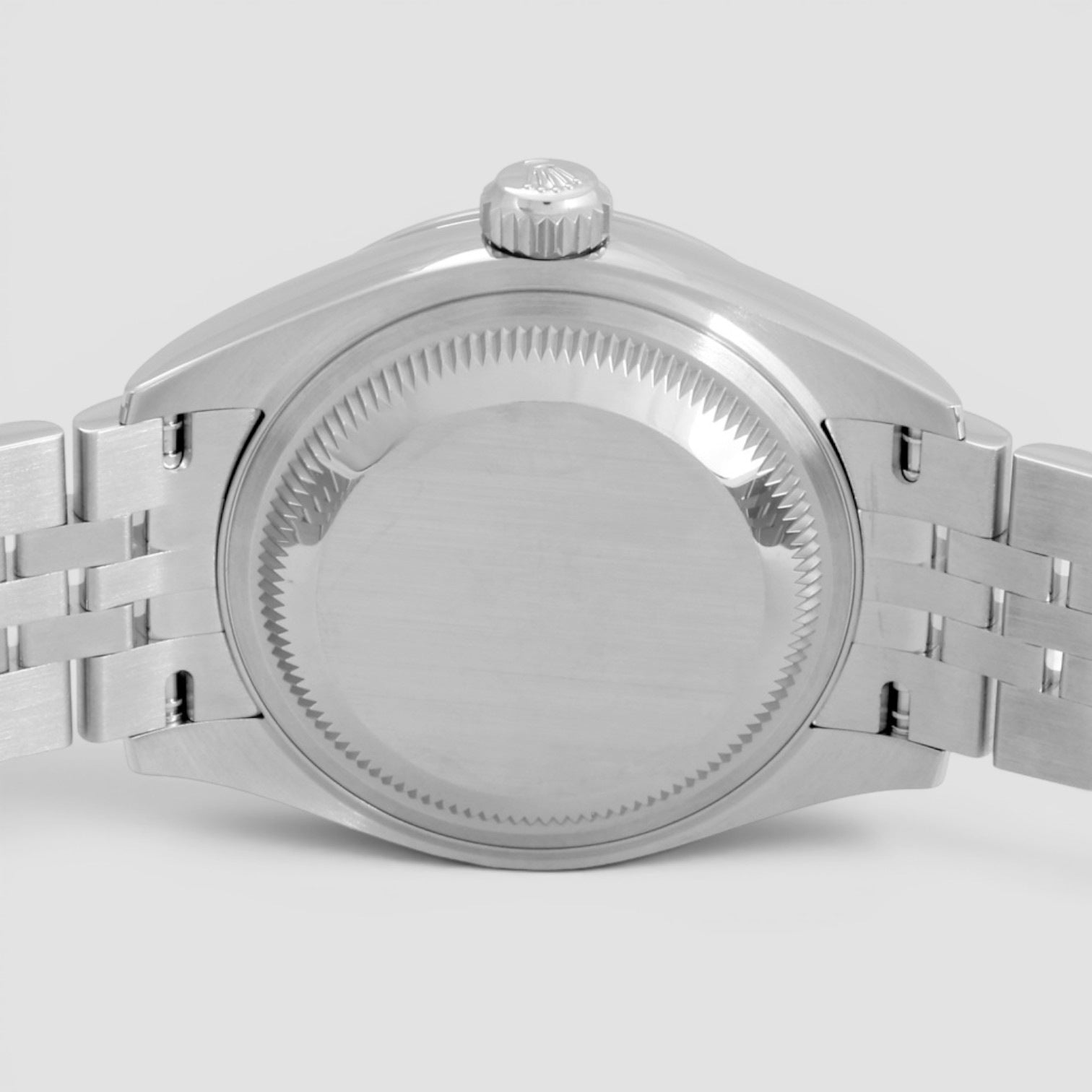 Lady-Datejust 28mm Stainless Steel & White Gold Pink Roman Dial