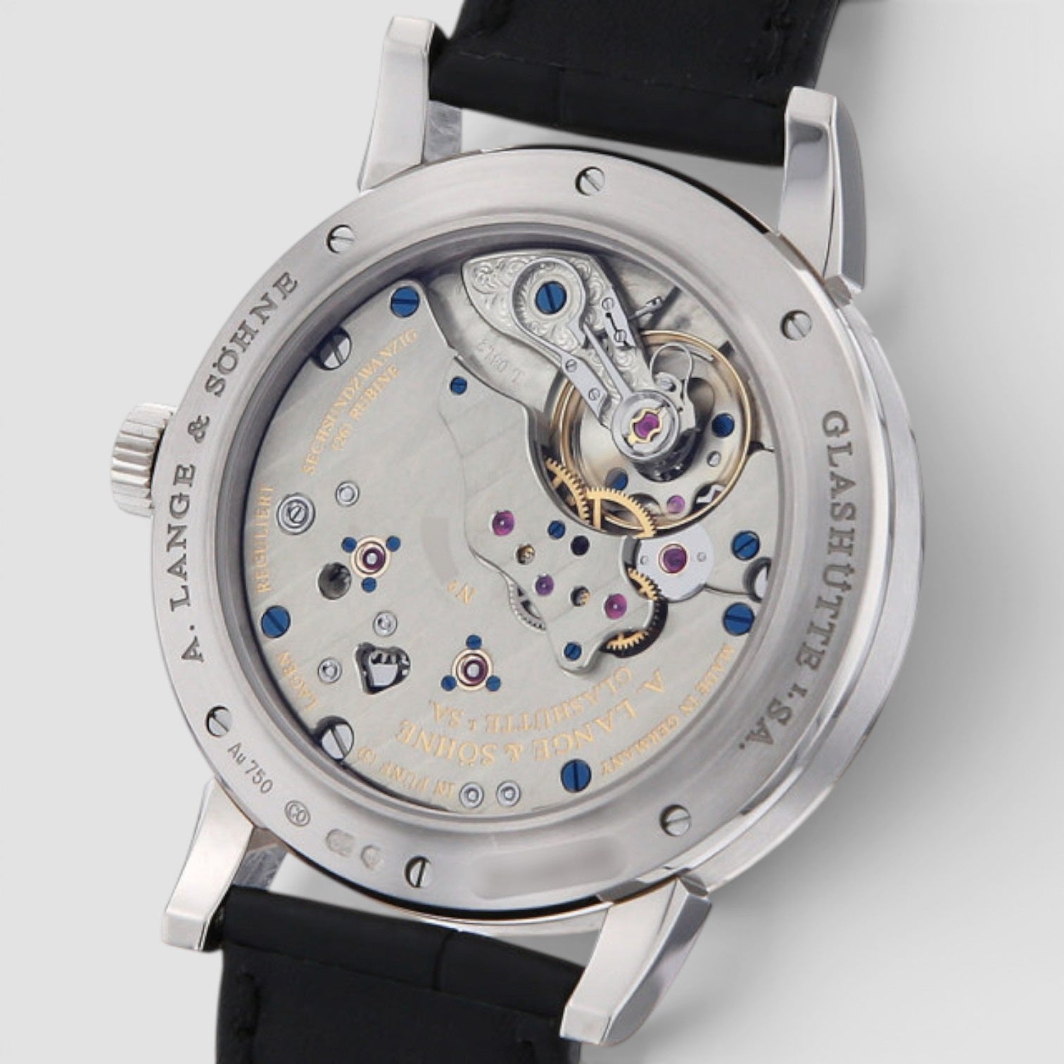 Richard Lange Boutique Edition 40.5mm 18K White Gold Silver Dial