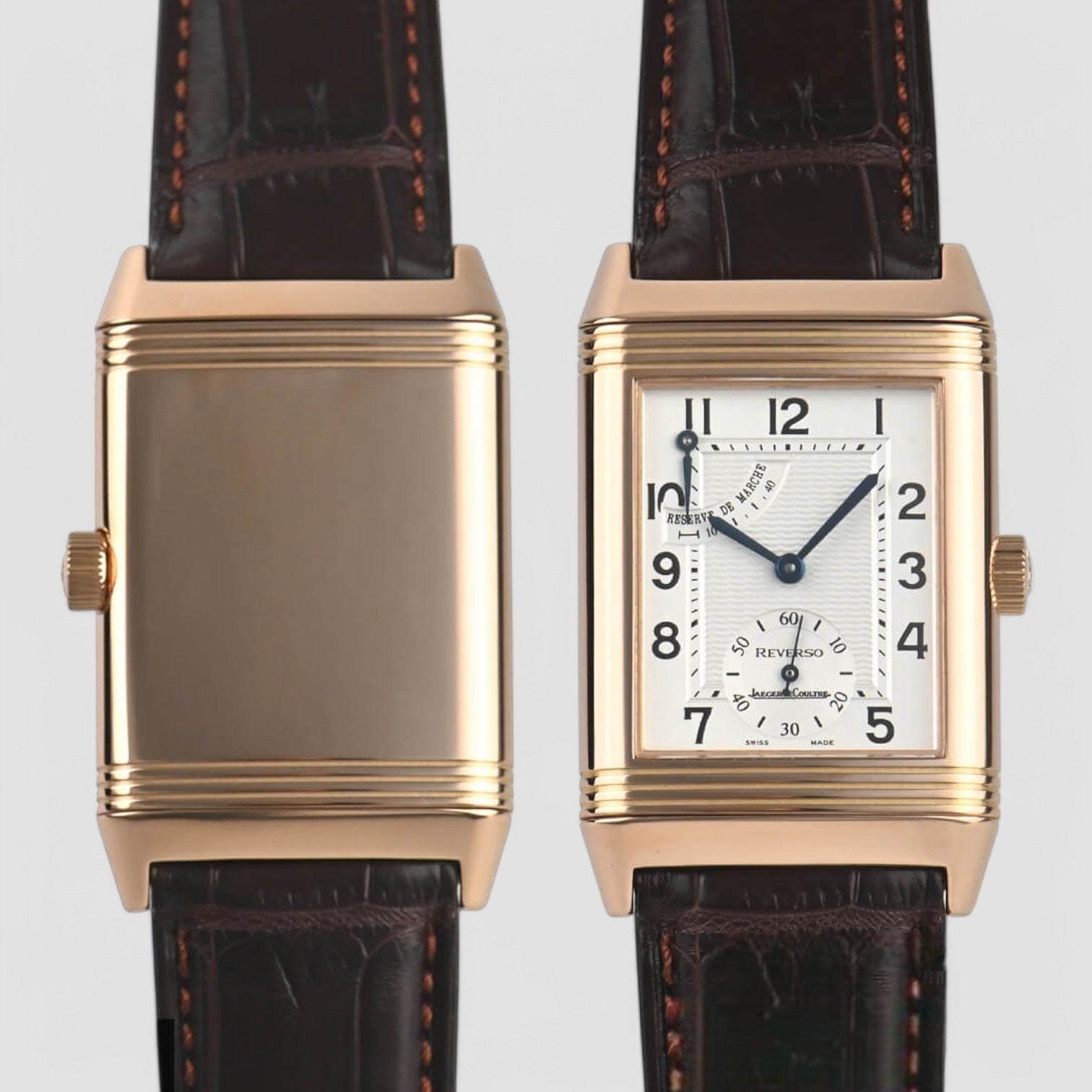 Reverso Rose Gold Mens Watch