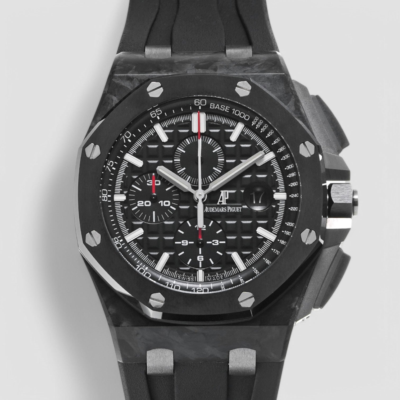 Royal Oak Offshore Carbon Fiber Ceramic Bezel Titanium / Rubber