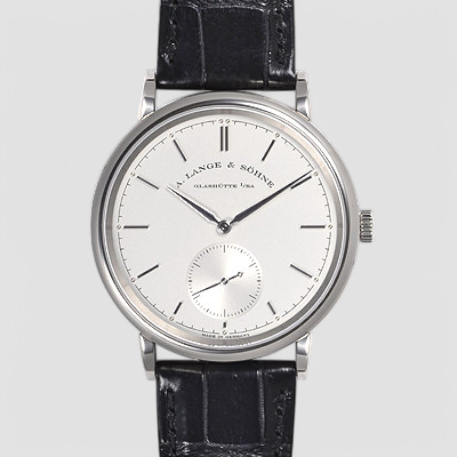 Saxonia Automatik 18K White Gold / Silver Dial