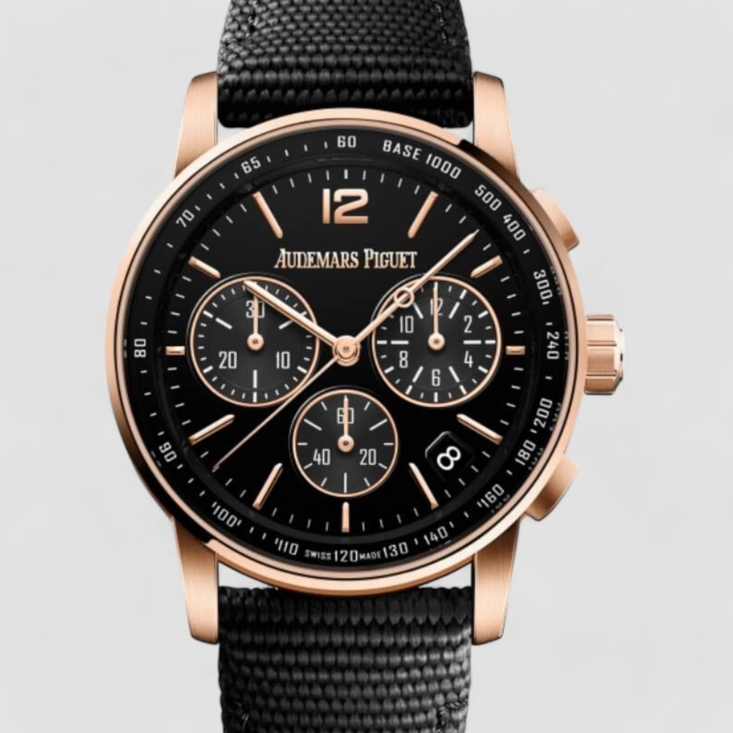 Chronograph 11.59 Rose Gold 41mm Black Dial
