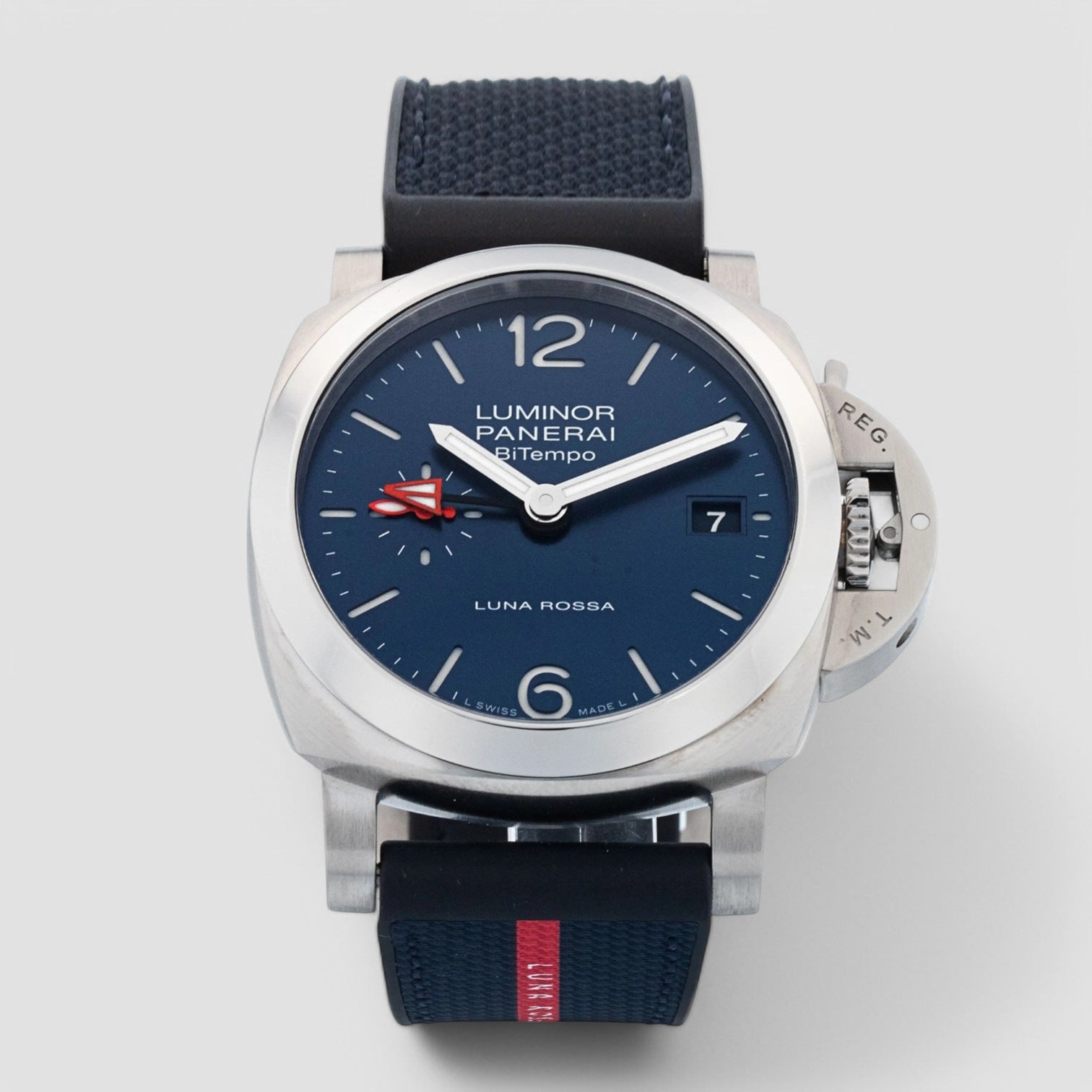 Luminor Quaranta Bitempo Luna Rossa