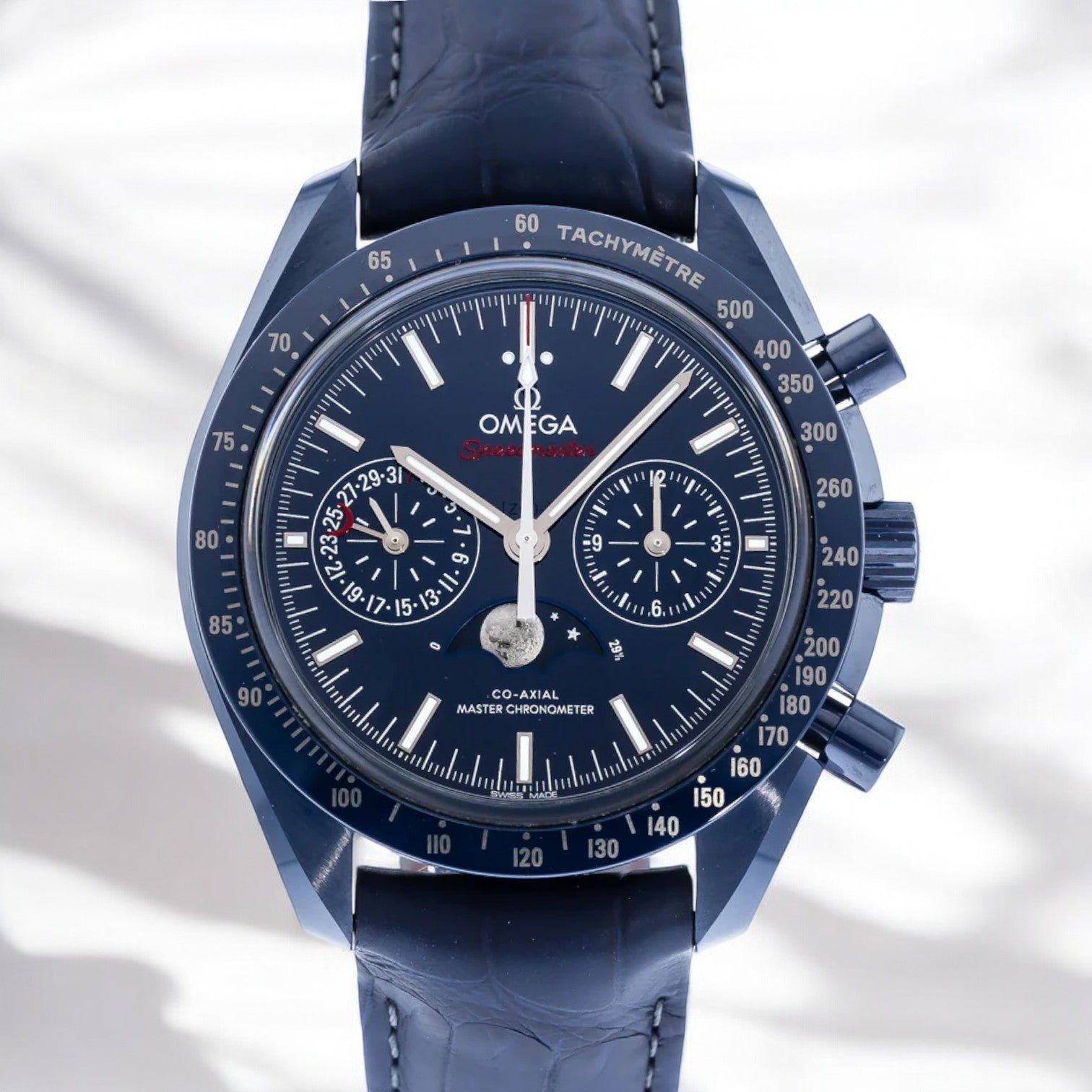Speedmaster Professional Moonphase "Blue Side"