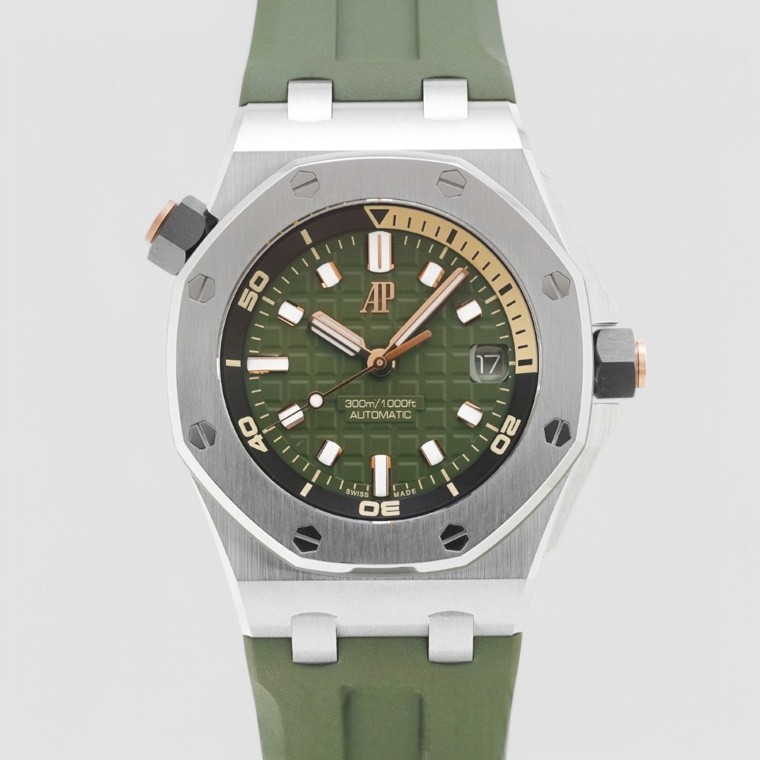 Royal Oak Offshore 15720ST Diver Green Dial