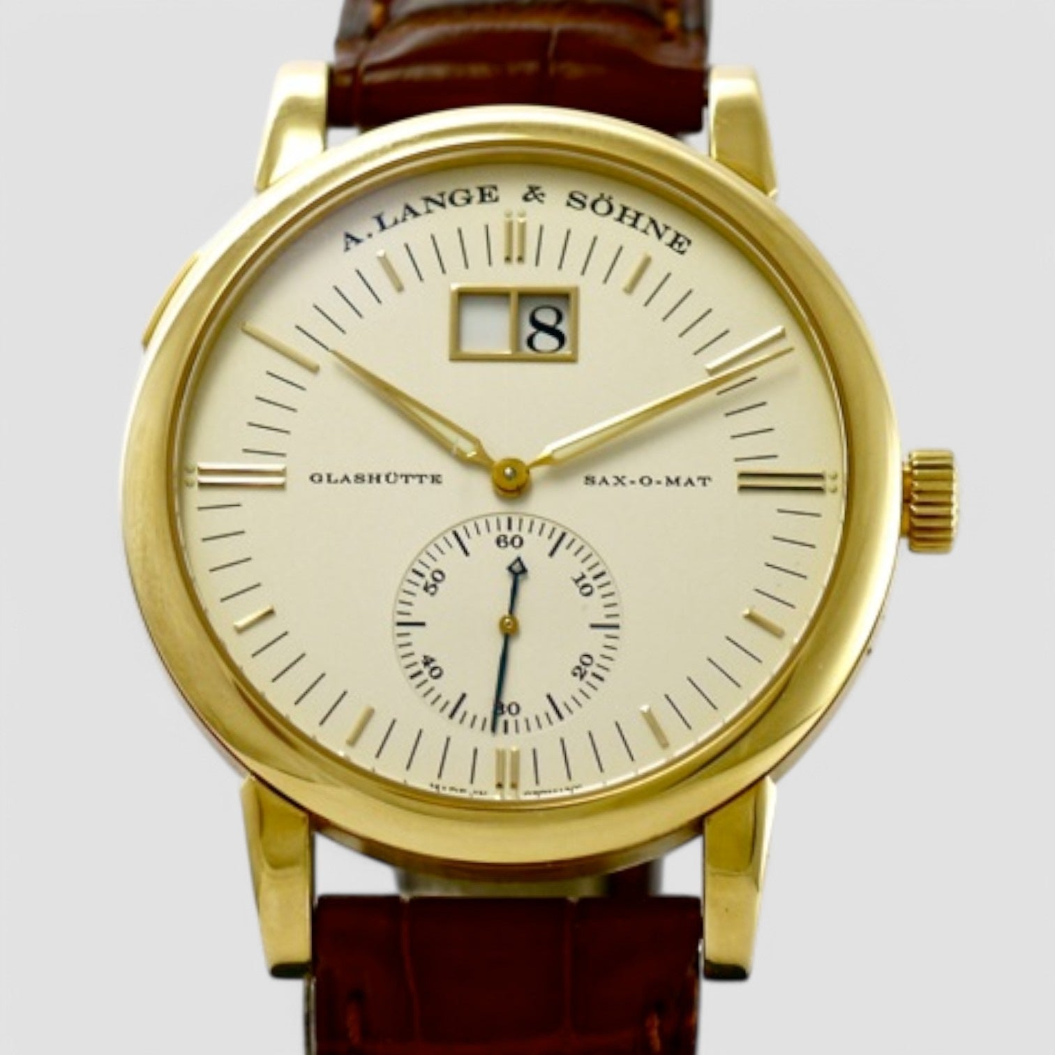 Grand Langematik Date 18K Yellow Gold