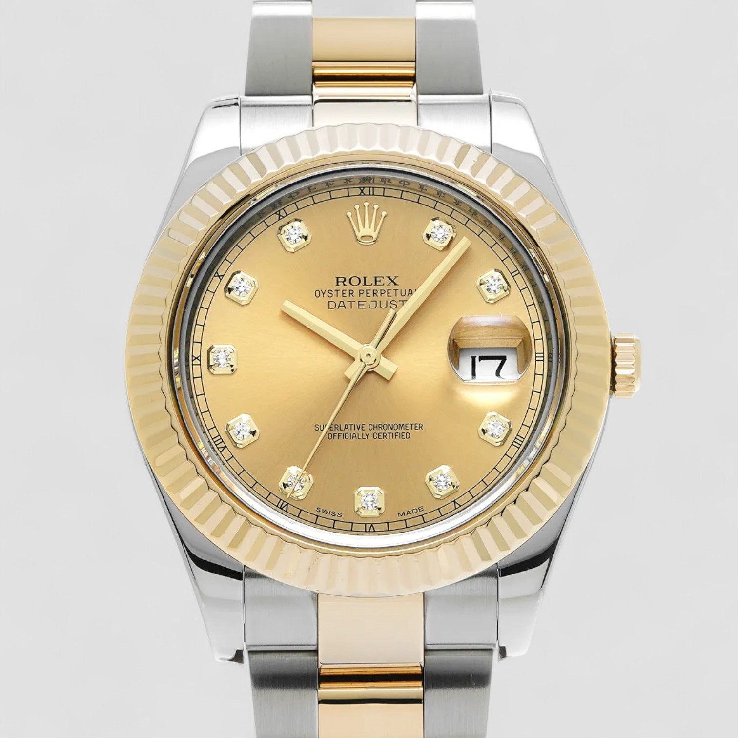 Datejust 41mm Champagne Dial Two Tone