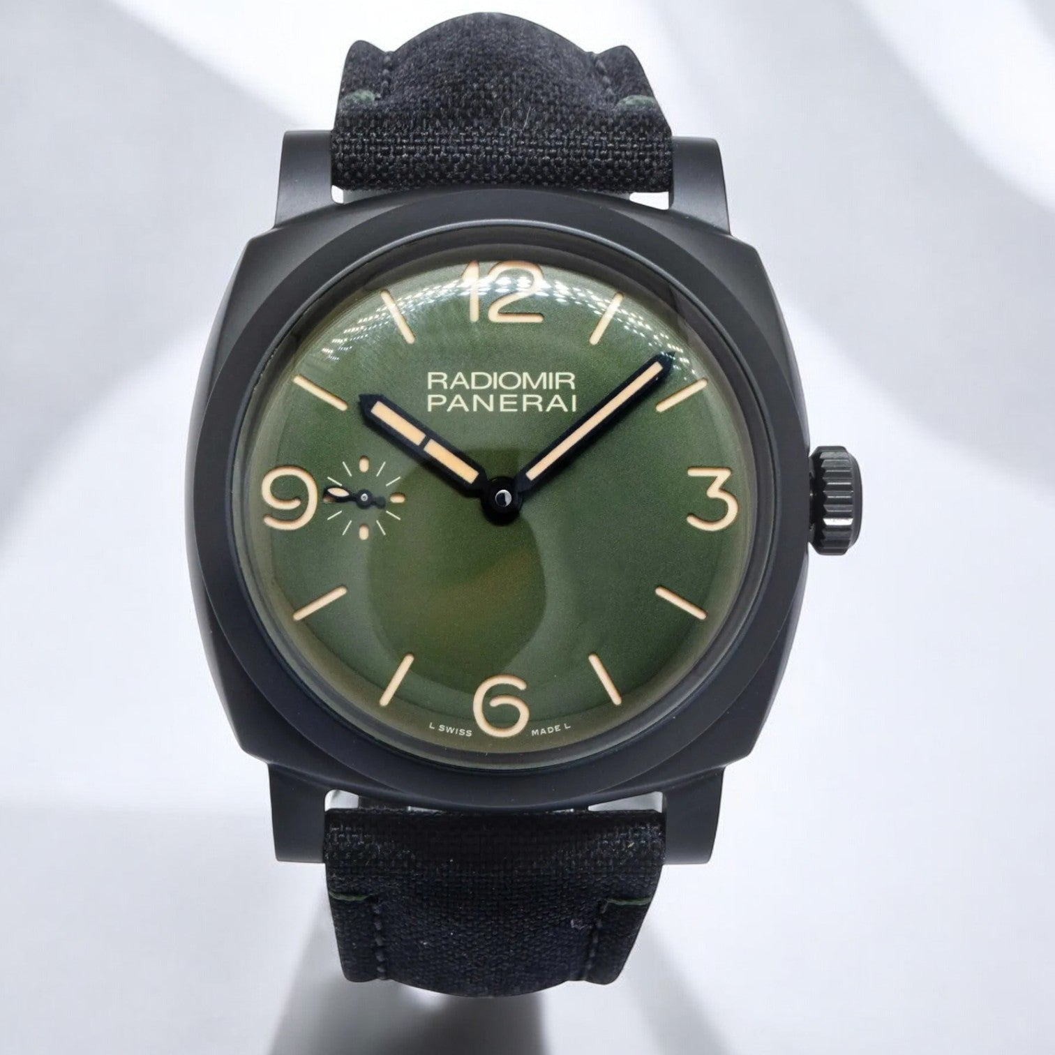 Radiomir 48MM Hand Wind Military Green Dial