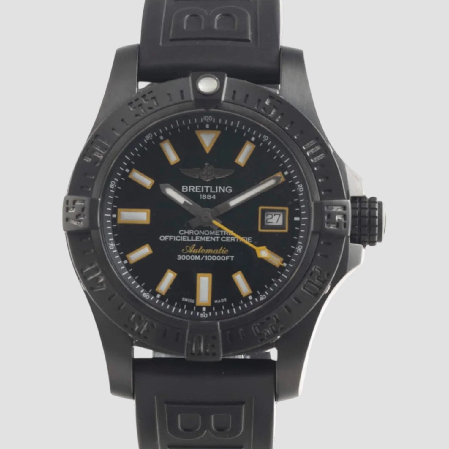 Avenger II Seawolf Steel Automatic Men's Watch