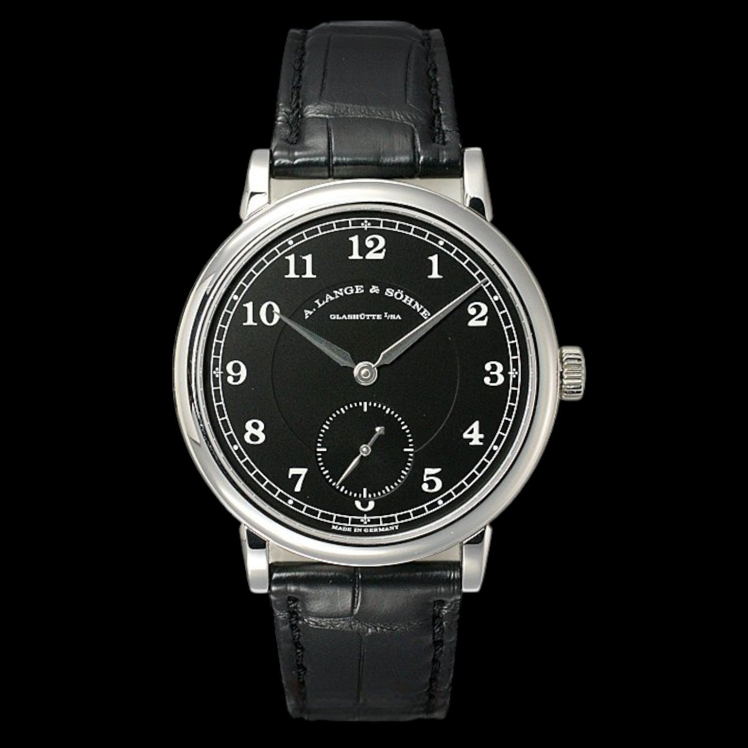 200th Anniversary F.A Lange 236.049 1815 Platinum Black Dial