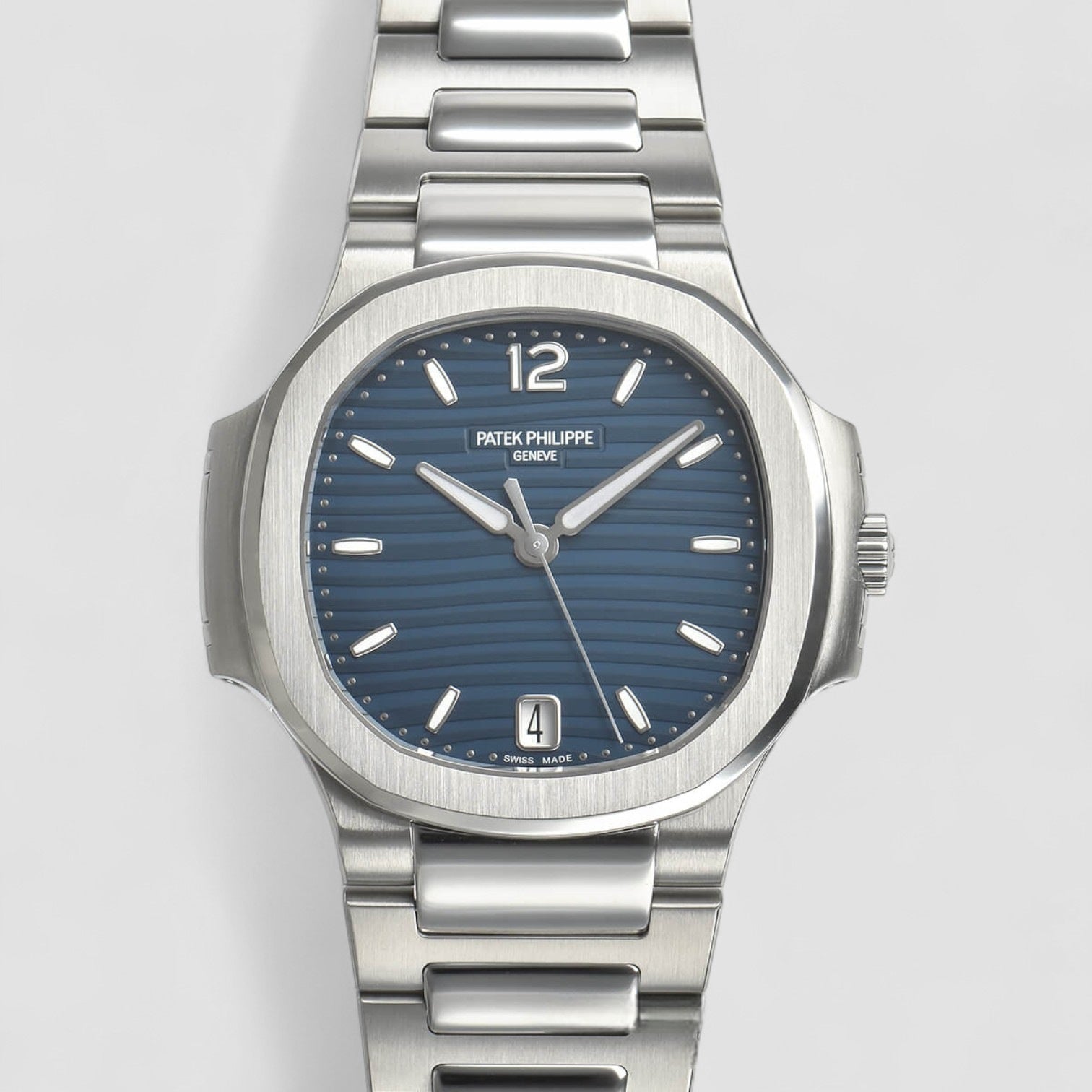 Nautilus Blue Opaline Dial Ladies Watch