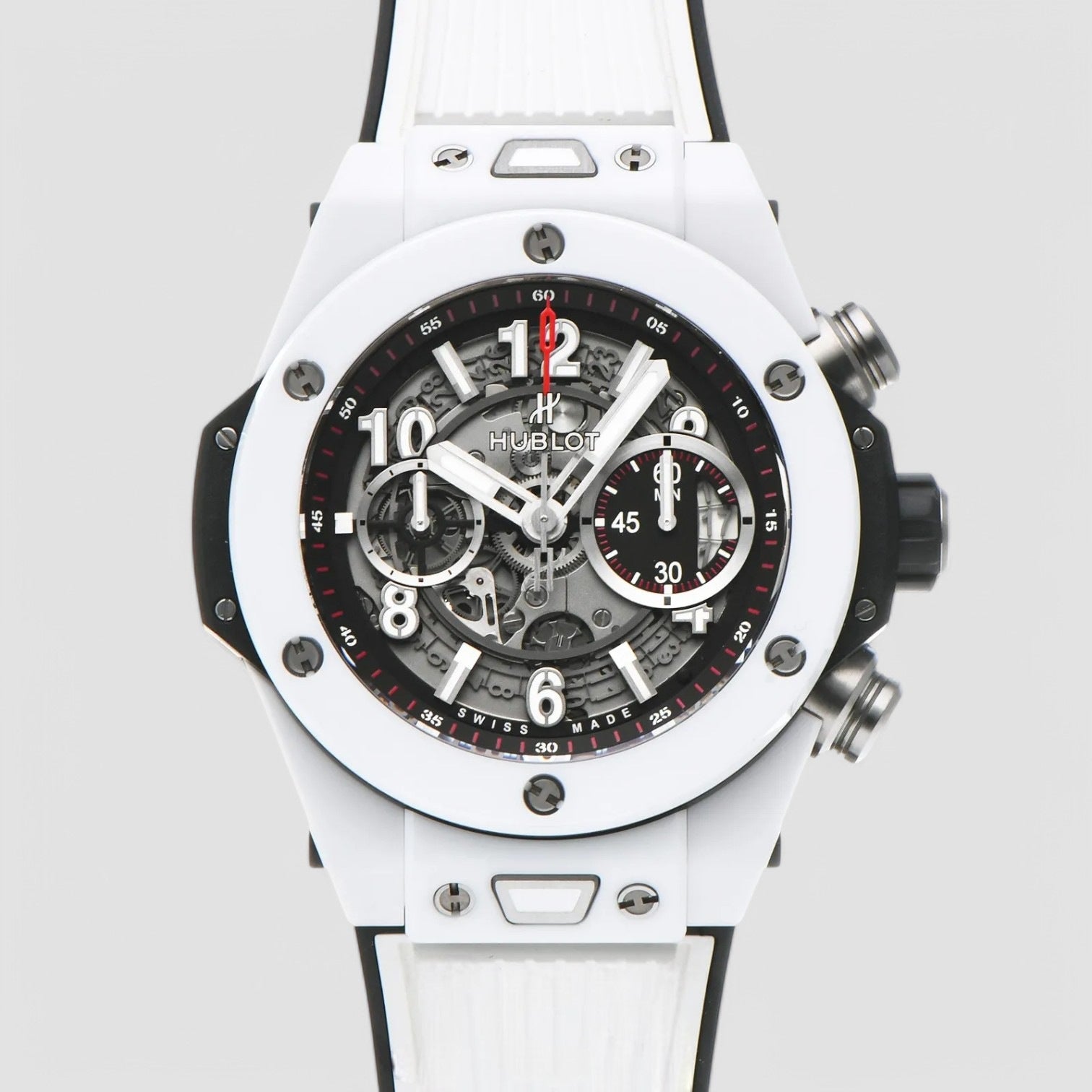 Big Bang UNICO Mat Black Dial Ceramic Chronograph Men's Watch