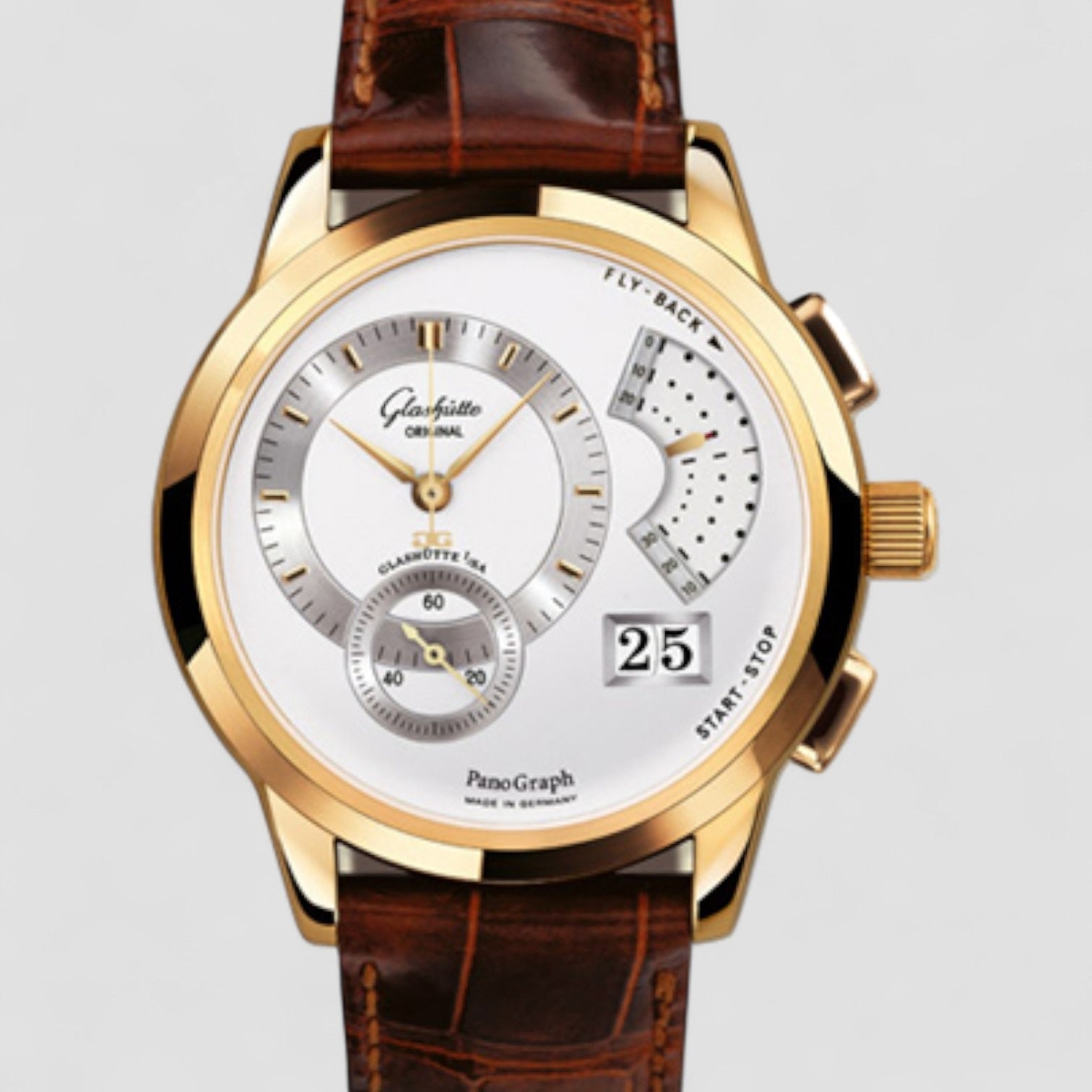 PanoGraph Flyback 18K Rose Gold 39MM