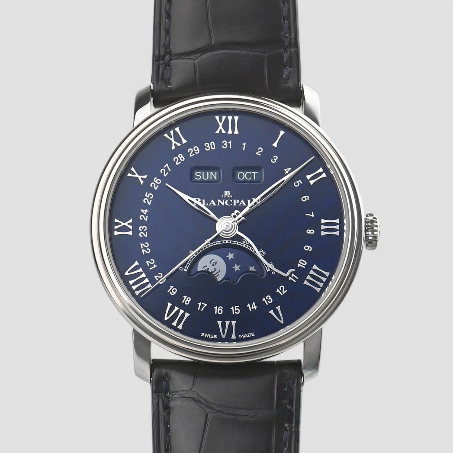 Villeret Quantième Complet Moonphase Complete Calendar 40MM