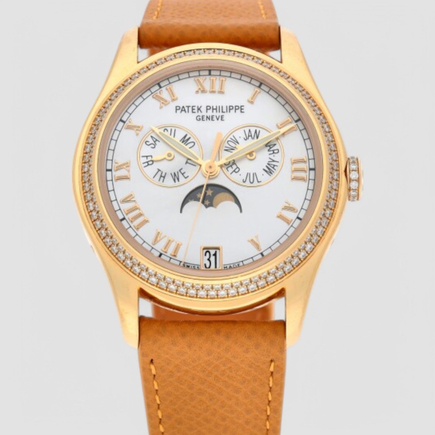 Annual Calendar 18K YG 37mm